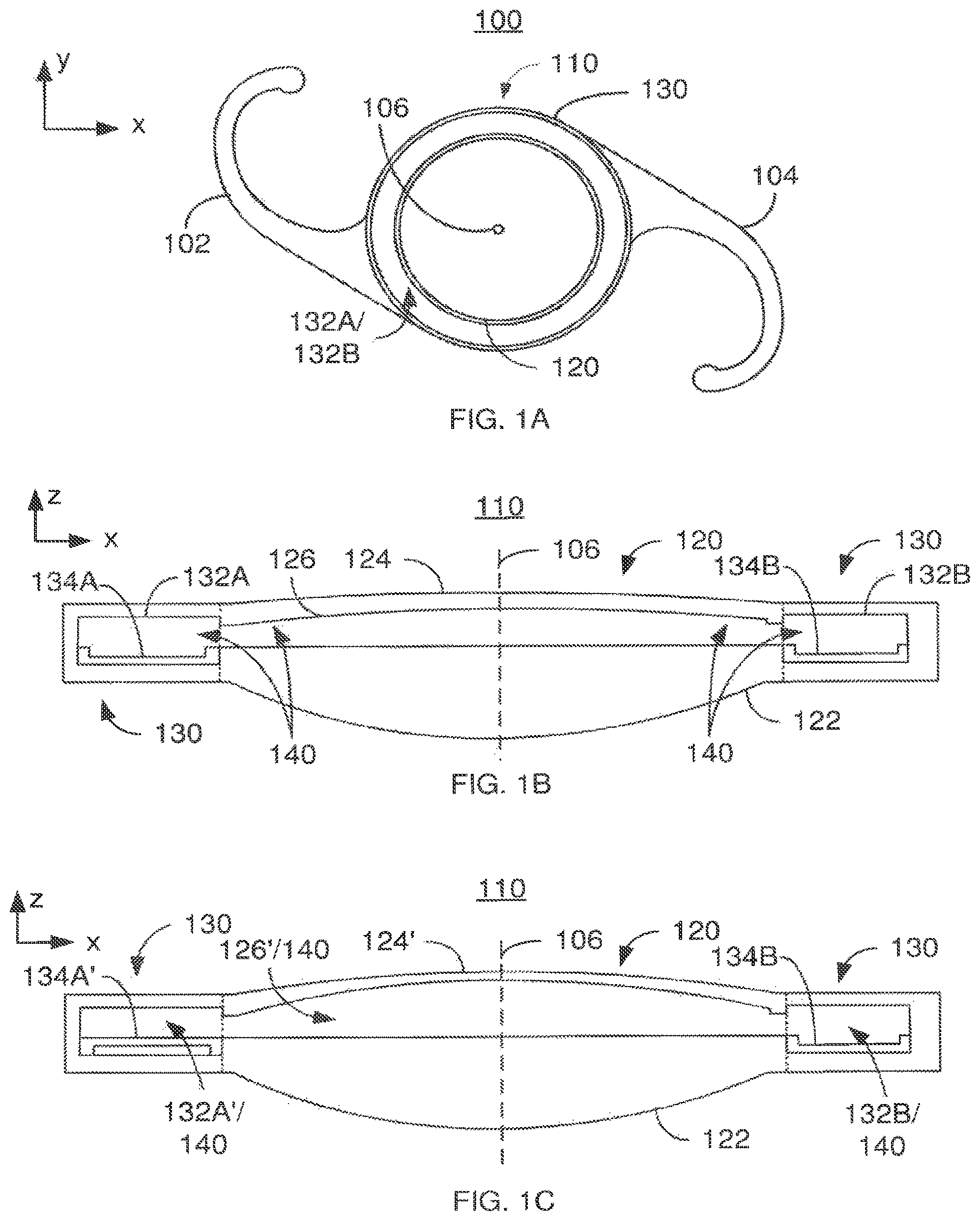 Patent US12396843 — Heat tunable intraocular lens — Figure 1