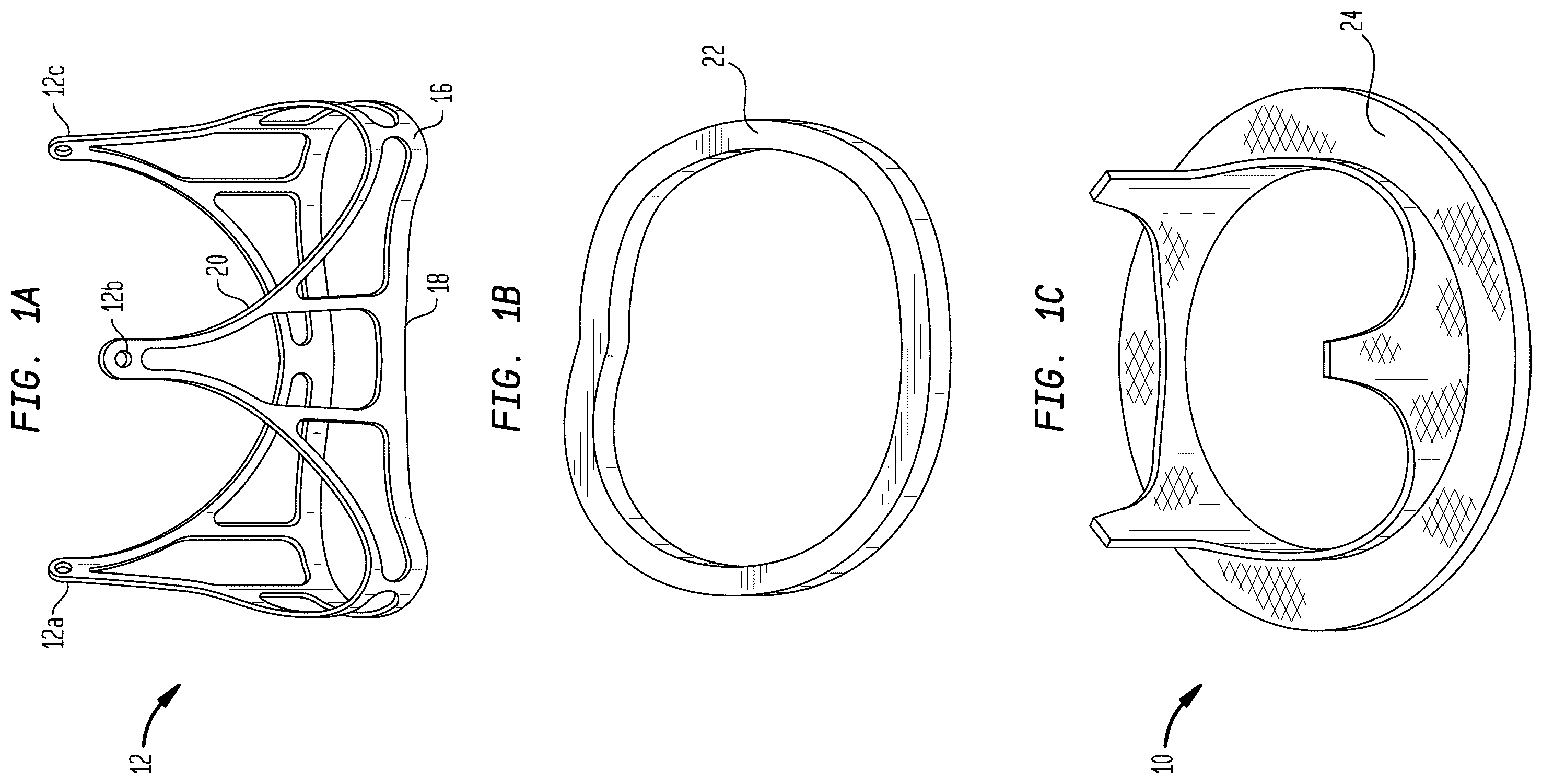 Patent US12396845 — Fabric material for medical devices — Figure 1