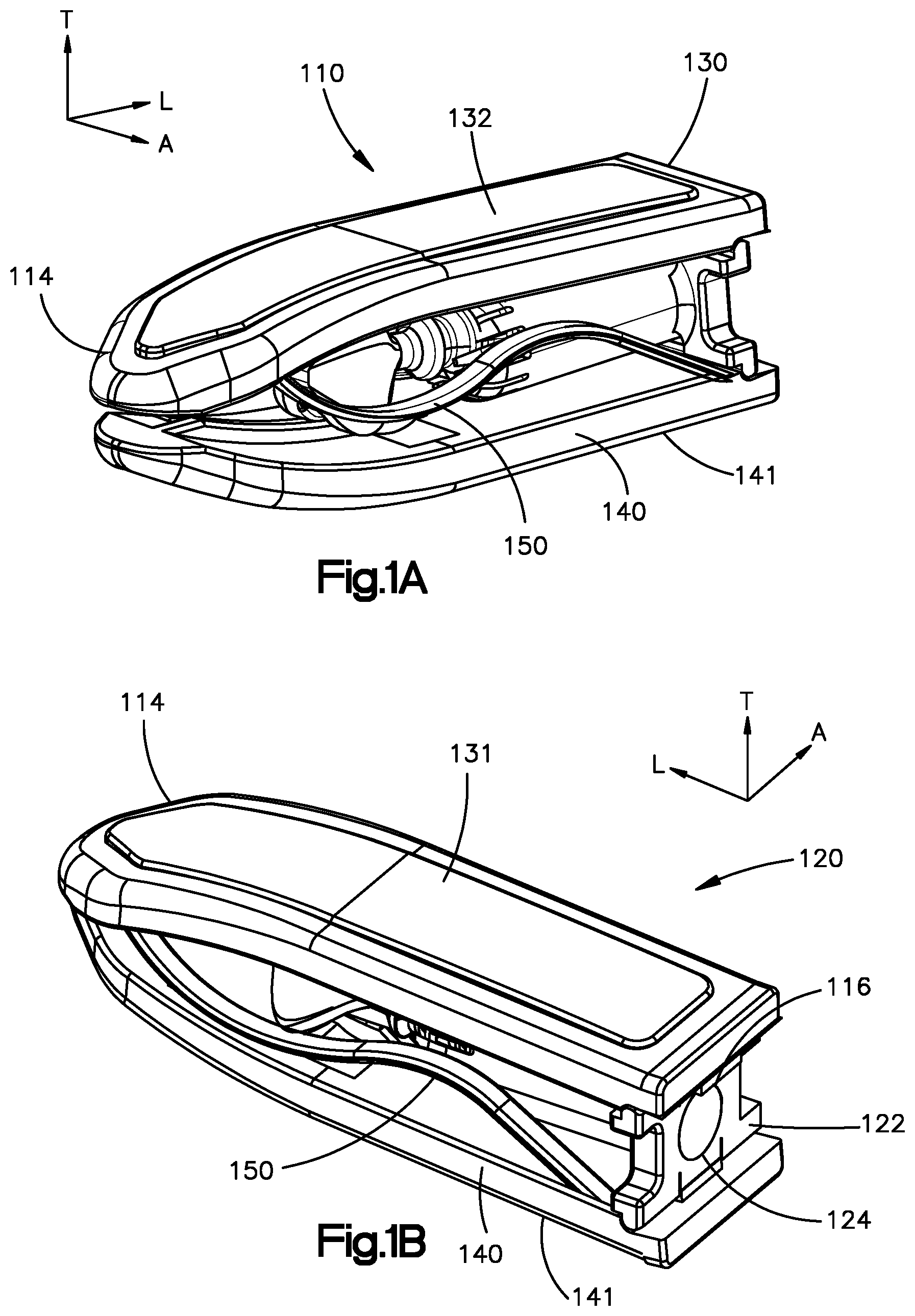 Patent US12396865 — Angularly adjustable intervertebral cages with integrated ratchet assembly — Figure 1