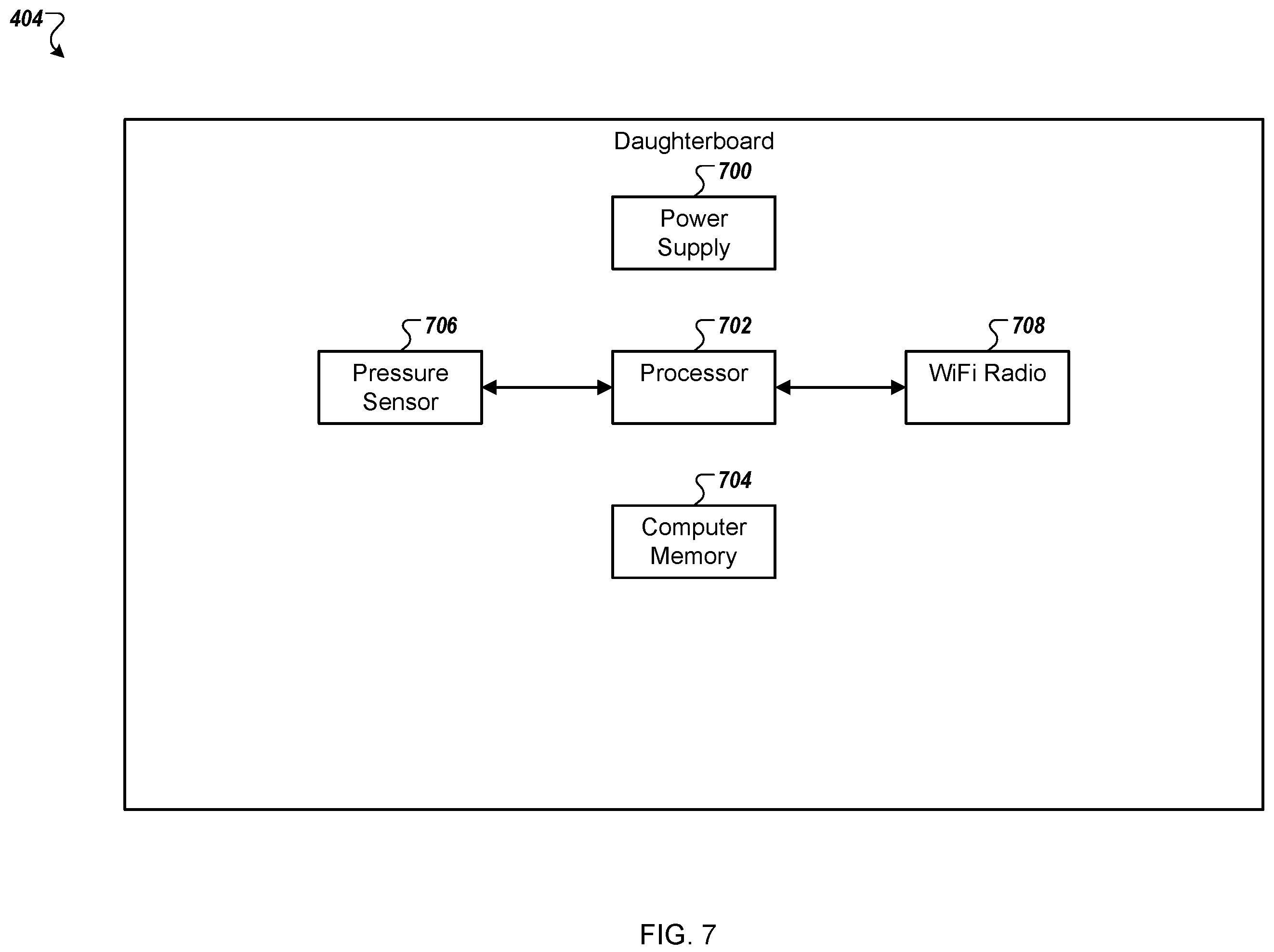 Patent US12396906 Figure 8 – Bed having physiological event detecting feature
