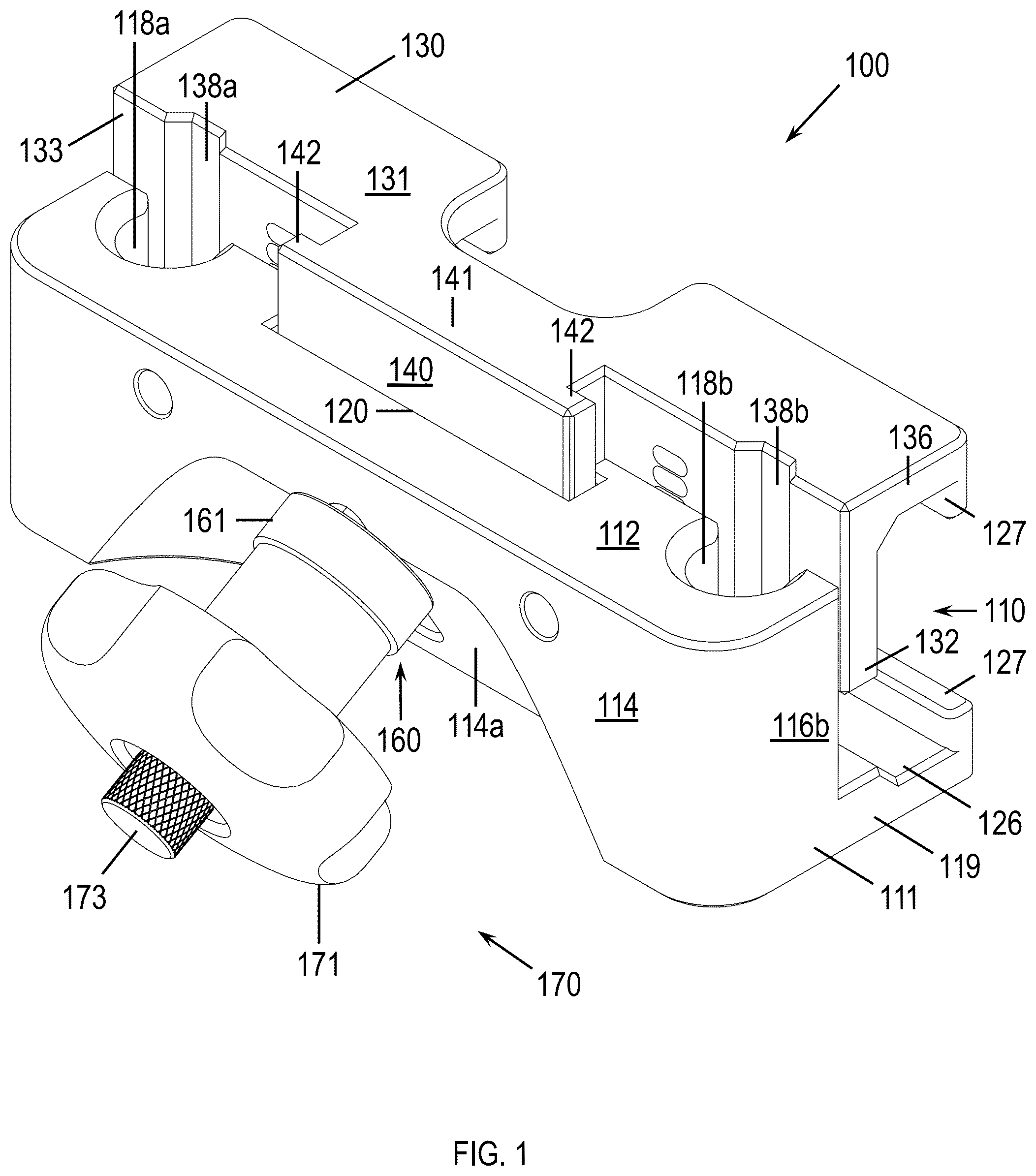 Patent US12396910 — Equalizer clamp assembly, system and method — Figure 1