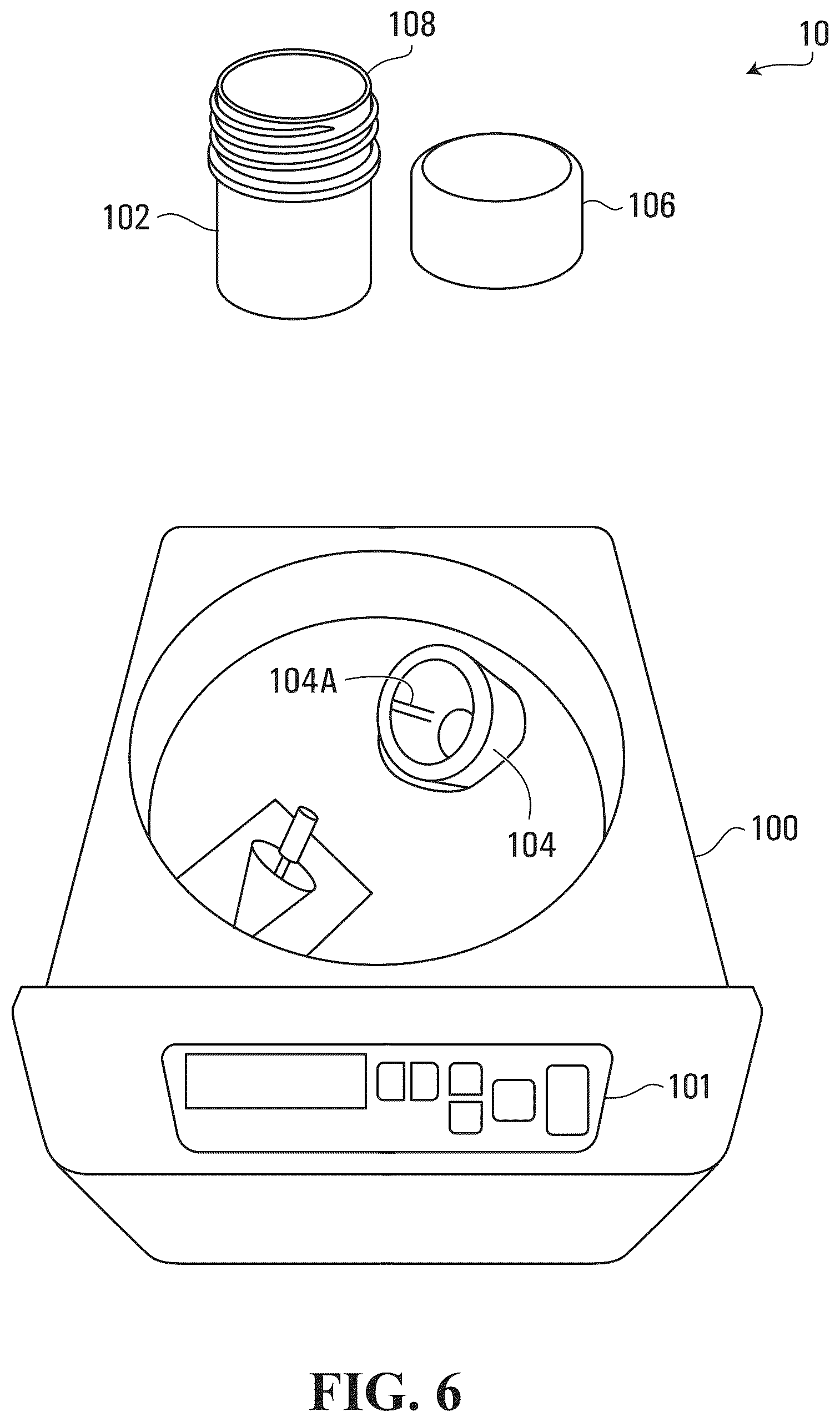 Patent US12396924 Figure 5 – Adapter for use in a planetary mixer
