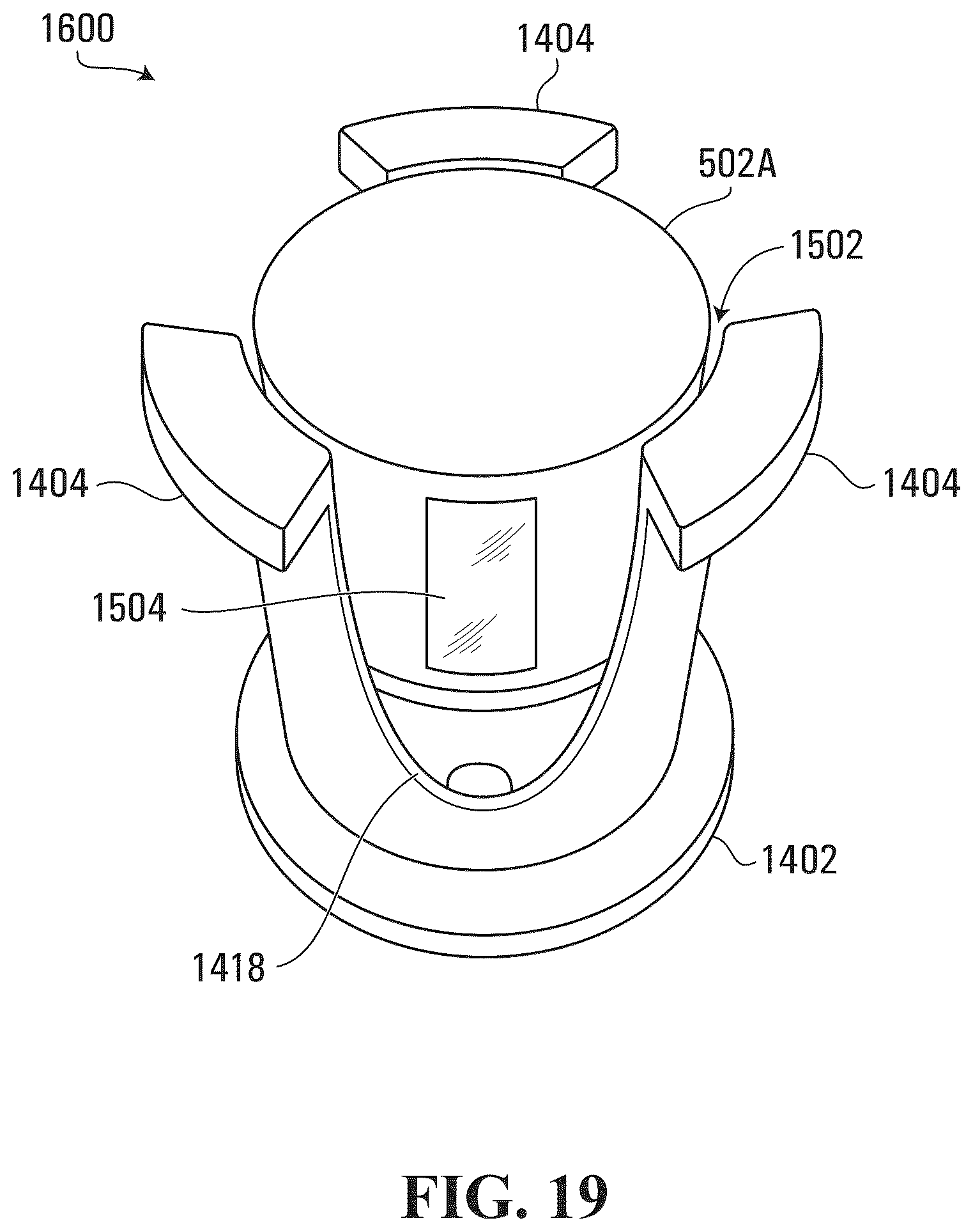 Patent US12396924 Figure 14 – Adapter for use in a planetary mixer