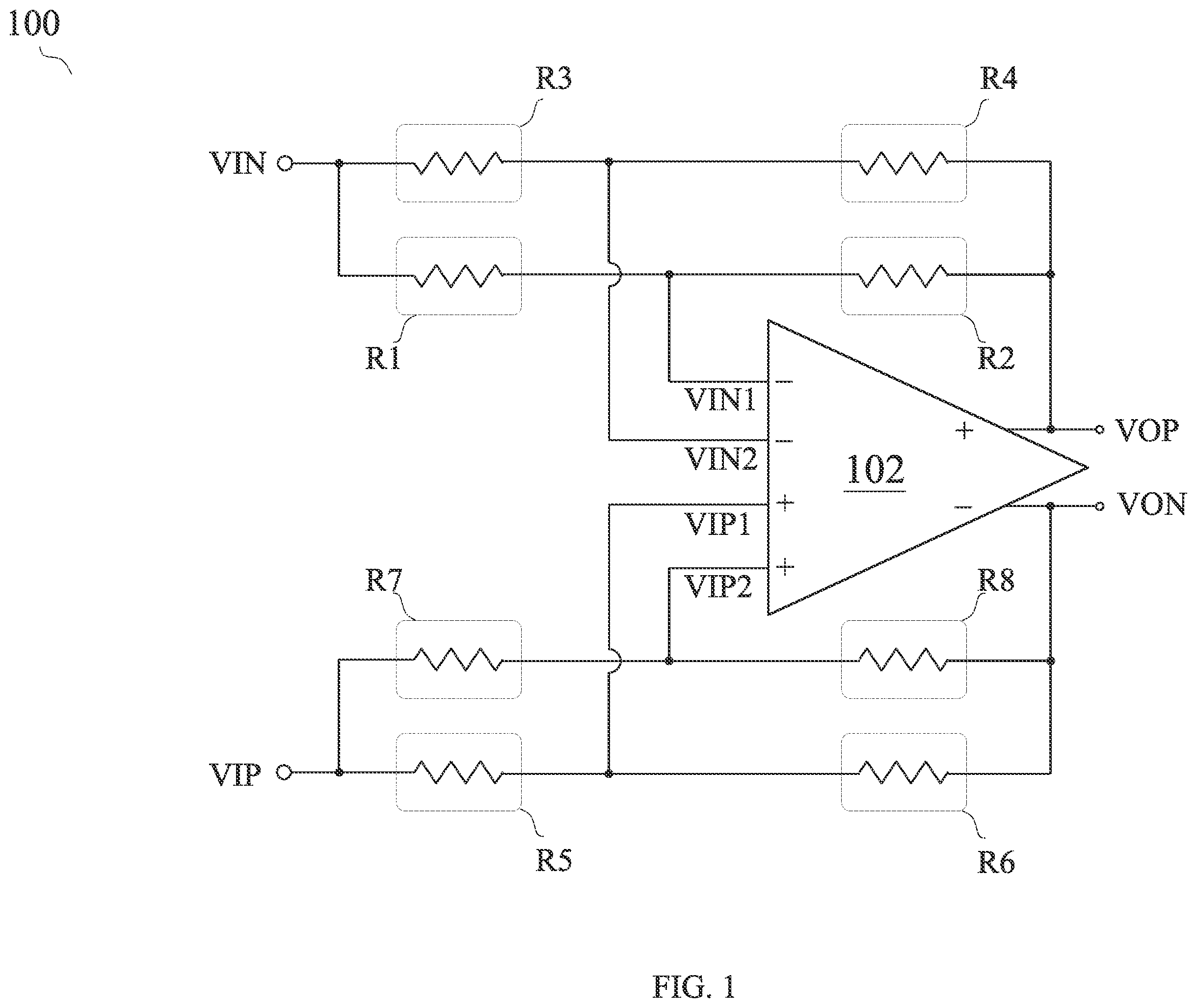 Patent US12401333 — Amplifier — Figure 1