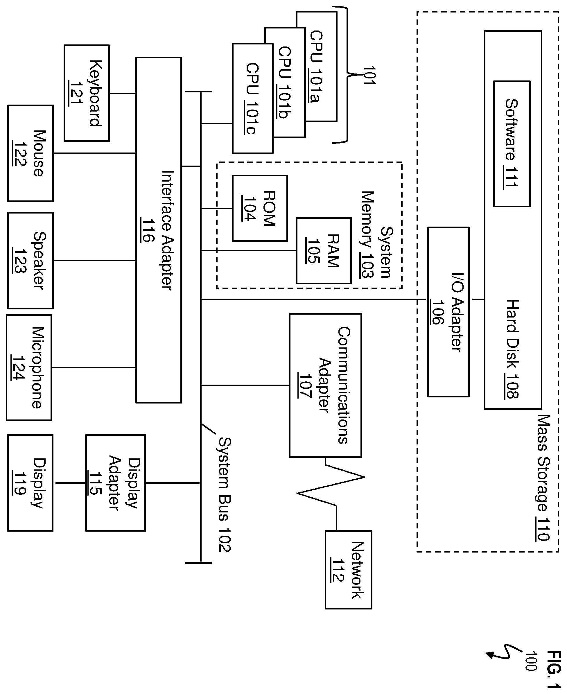 Patent US12401506 Figure 1 – Removing interactions from a virtual environment