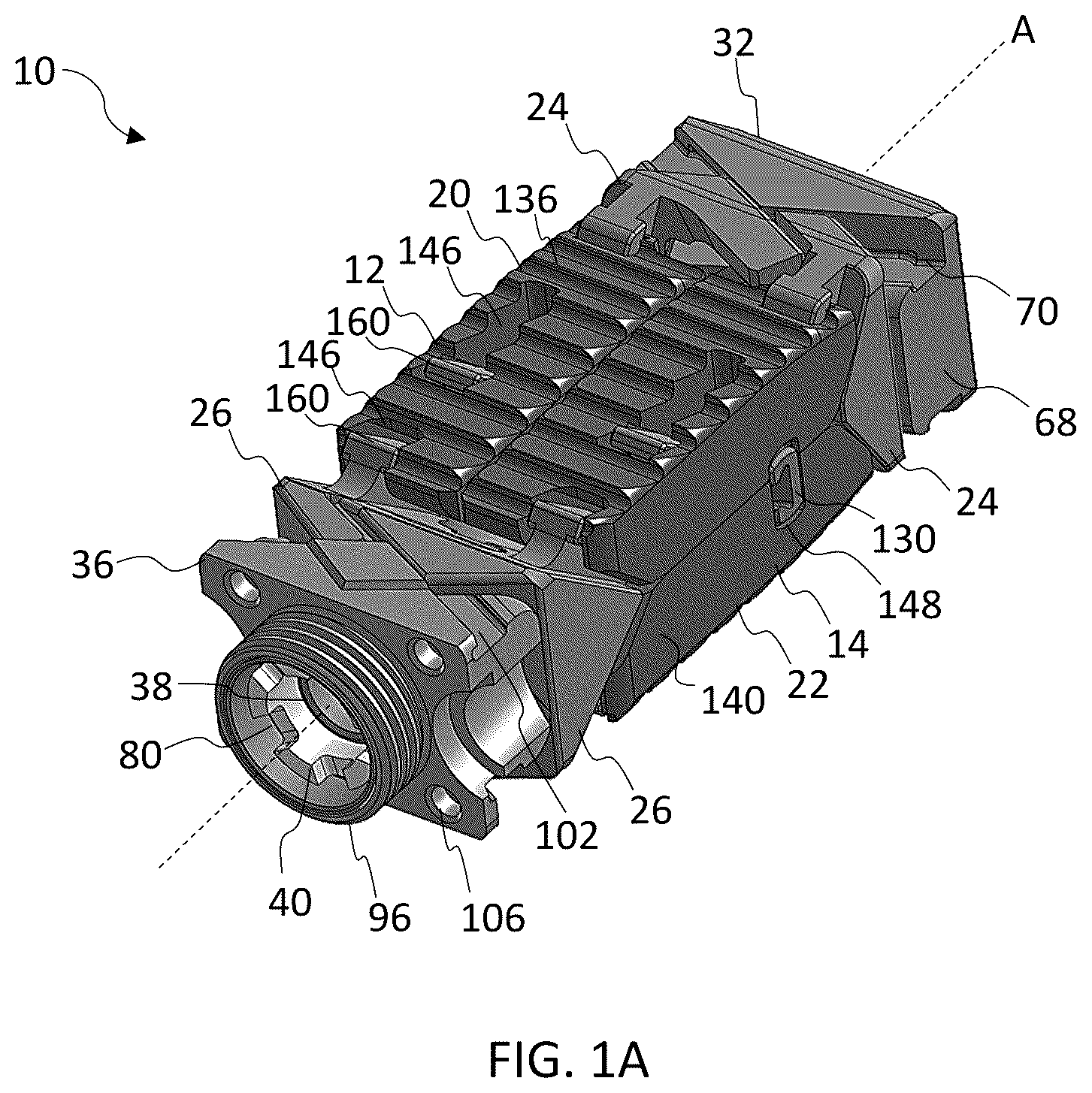 Patent US12403017 Figure 1 – Expandable footprint implant