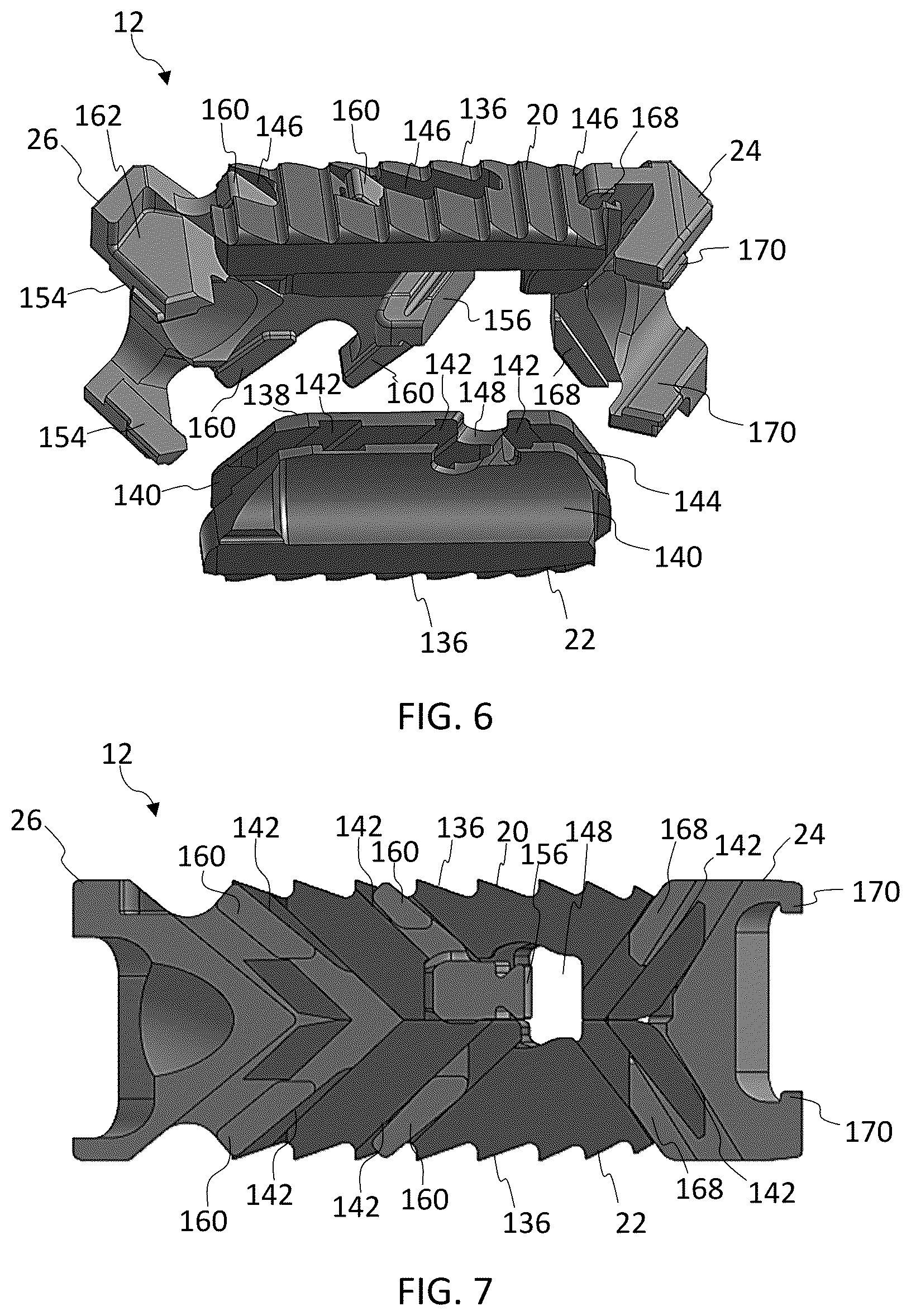 Patent US12403017 Figure 6 – Expandable footprint implant