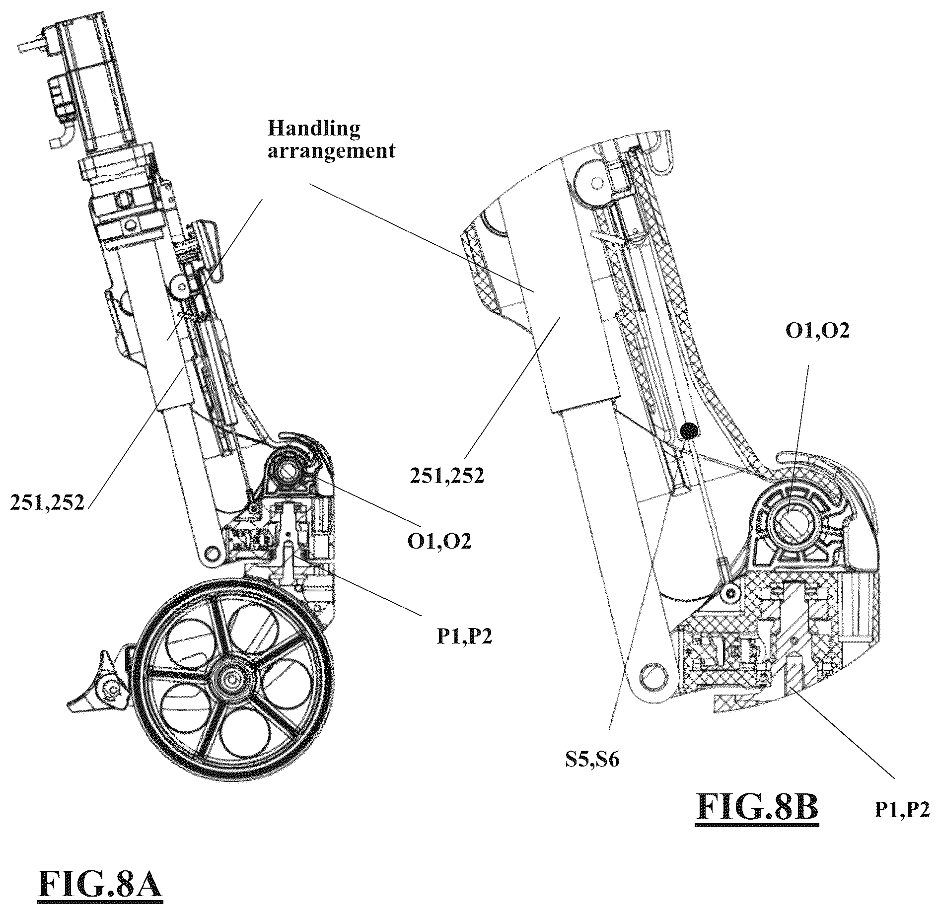 Patent US12403051 Figure 5 – Stretcher