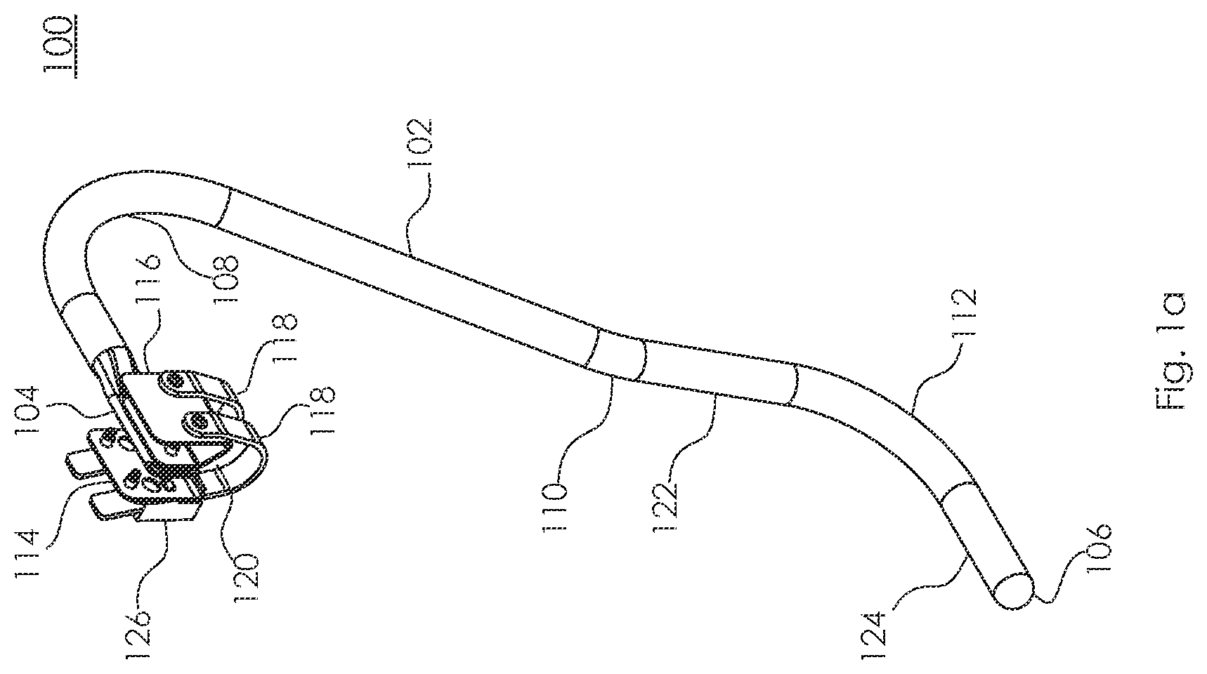 Patent US12403063 — Extended handle mechanism for percussive massage device and method of use — Figure 1