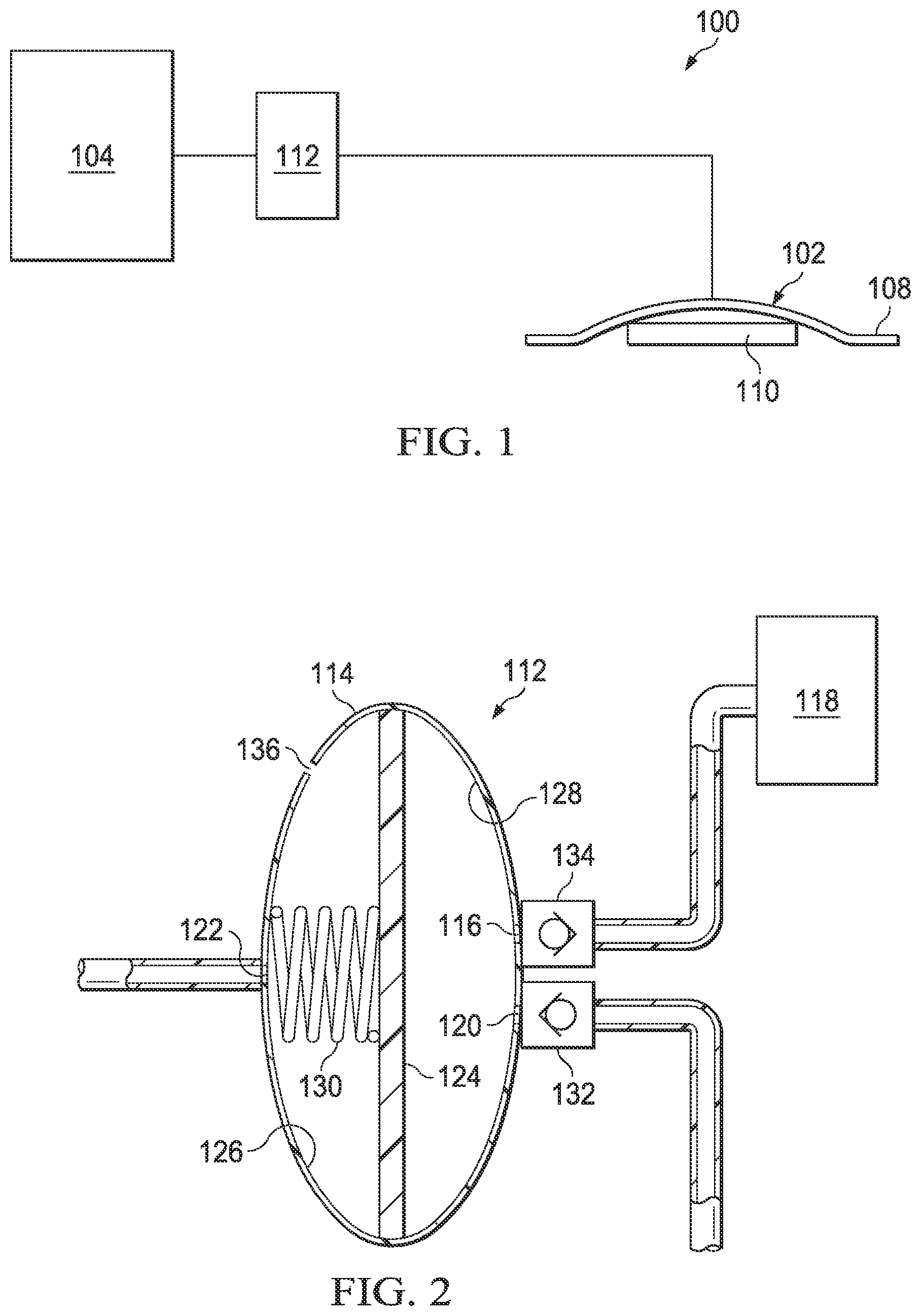 Patent US12403239 — Disposable cartridge for vacuum actuated fluid delivery — Figure 1