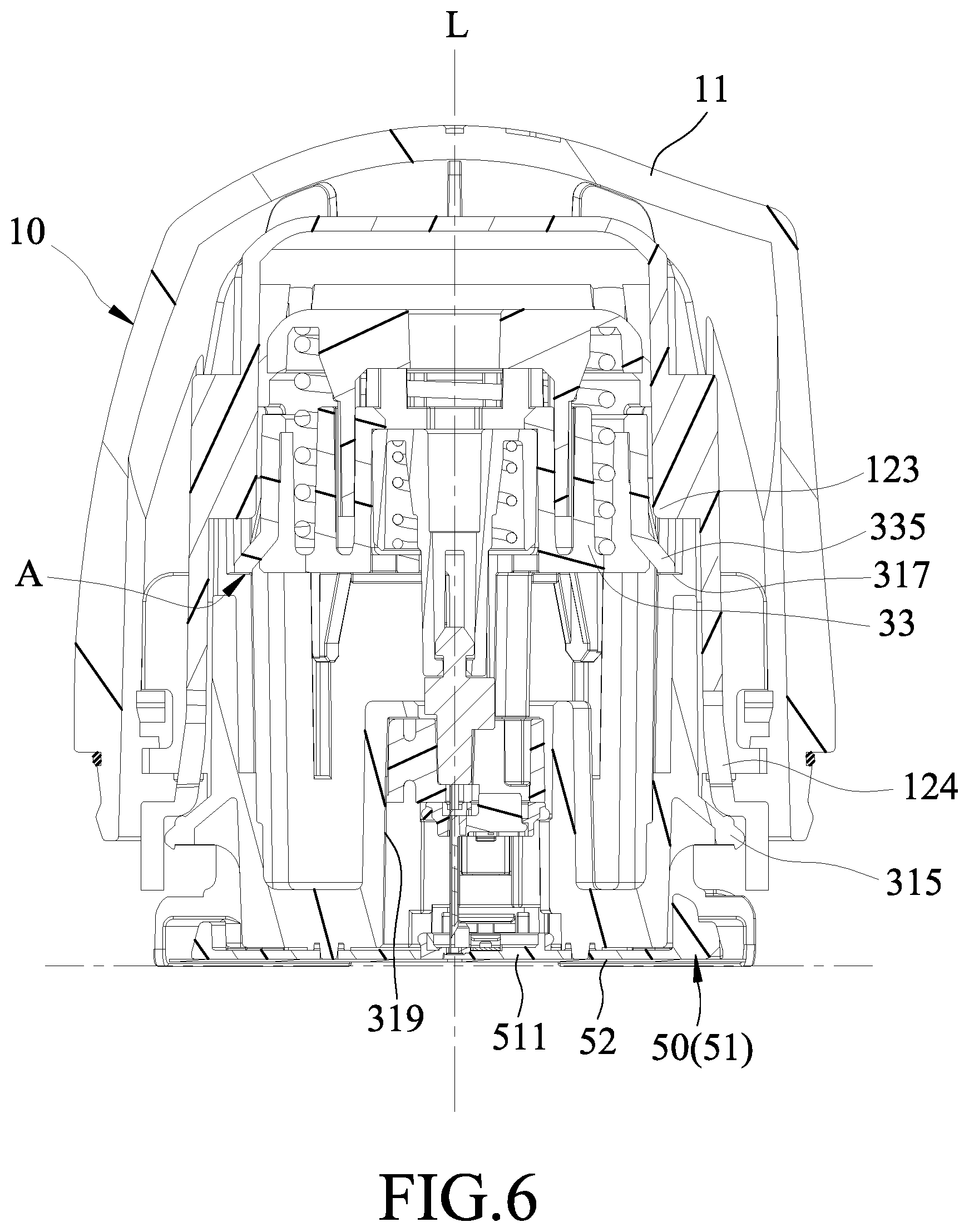 Patent US12403260 Figure 6 – Insertion device for a biosensor and insertion method thereof