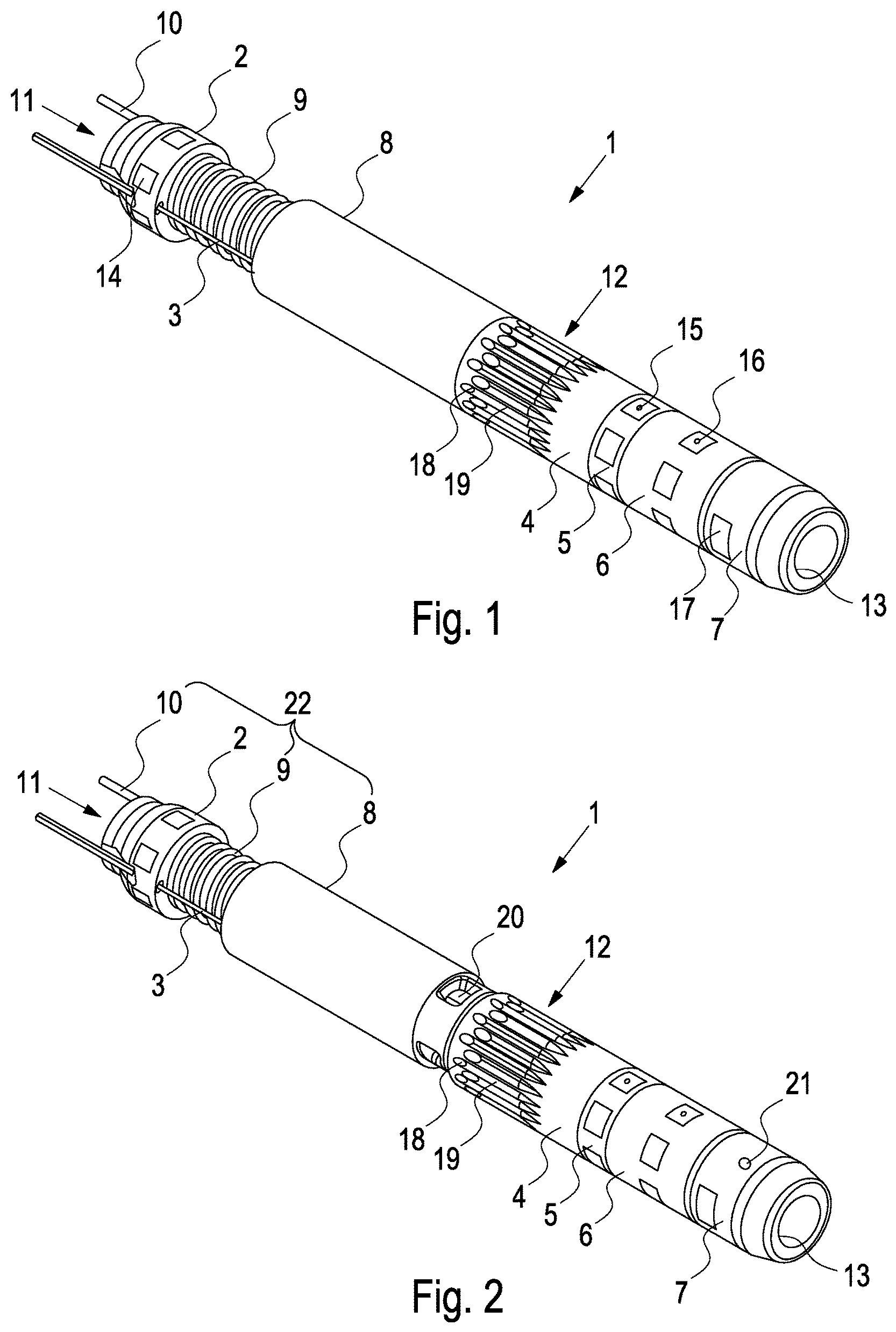 Patent US12403341 — Drill fire extinguishing device and drill fire extinguishing system, drill bit — Figure 1