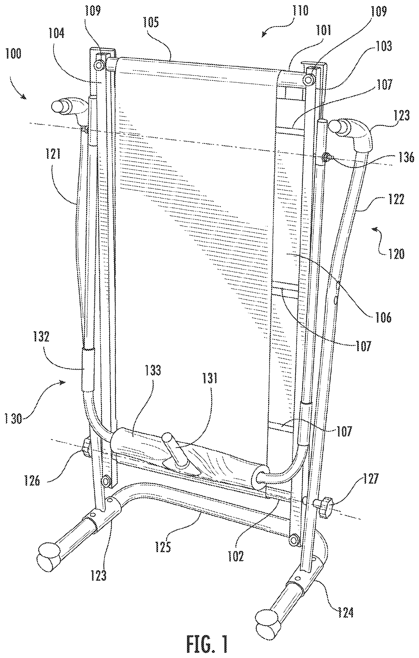 Patent US12403354 Figure 1 – Exercise device for strengthening gluteal muscles