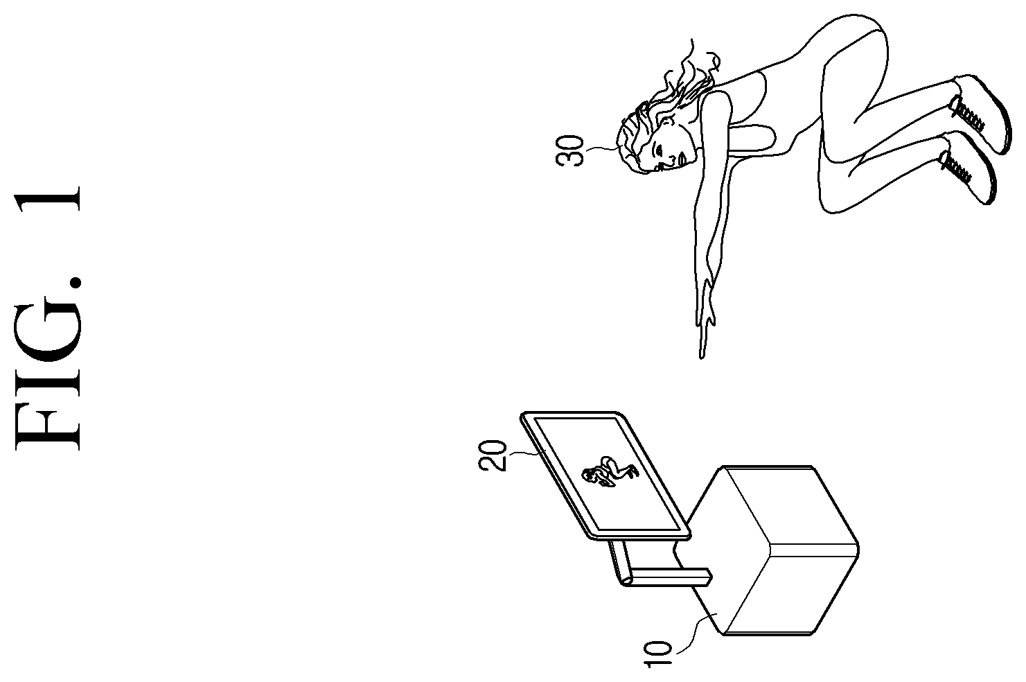 Patent US12403361 — Electronic apparatus providing content-based care service and controlling method thereof — Figure 1