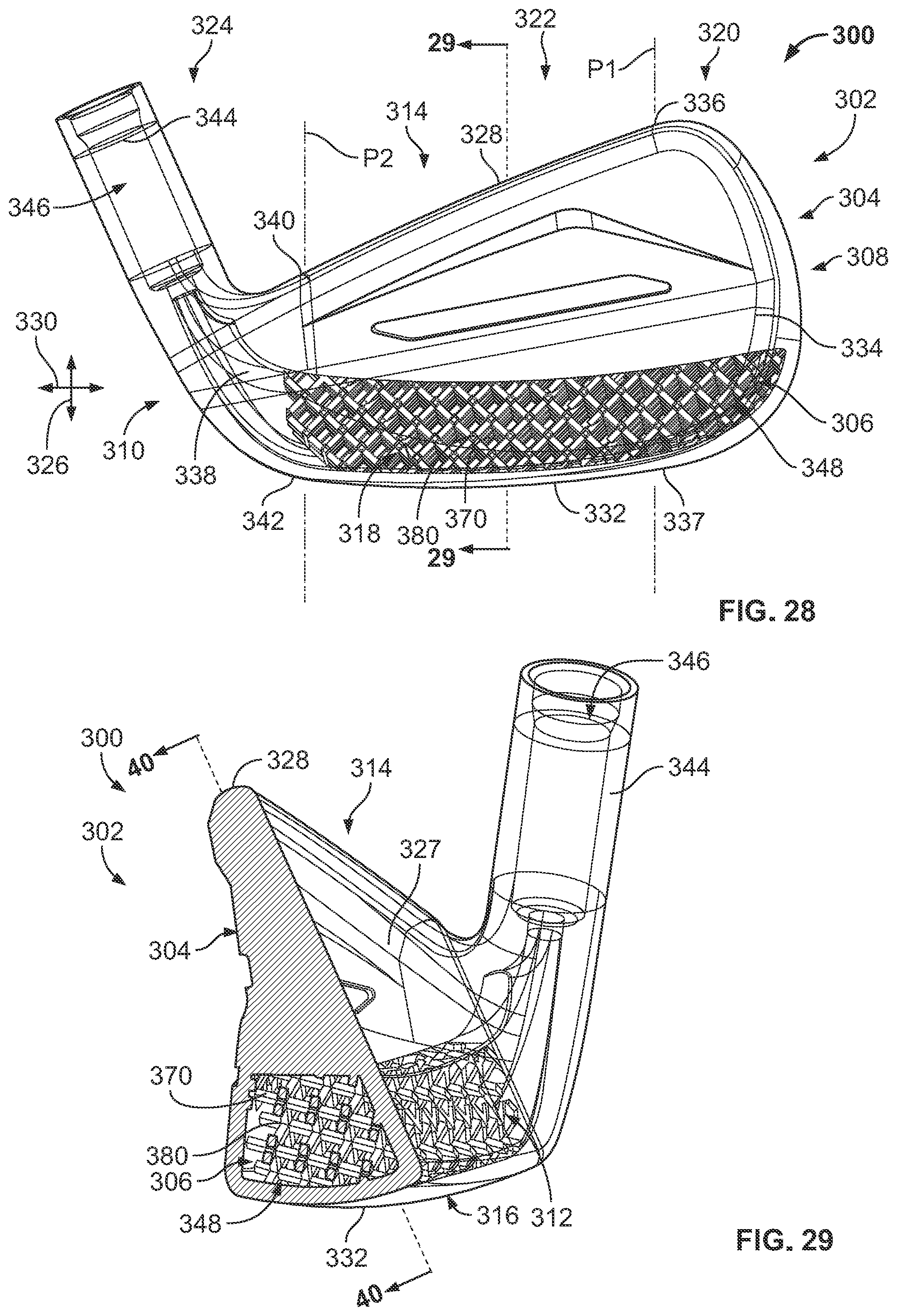 Patent US12403362 Figure 20 – Systems and methods for additive manufacturing of a golf club