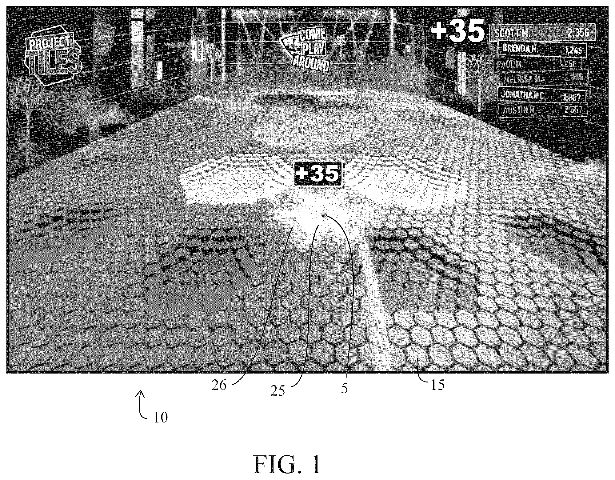 Patent US12403366 — Reactive game play — Figure 1