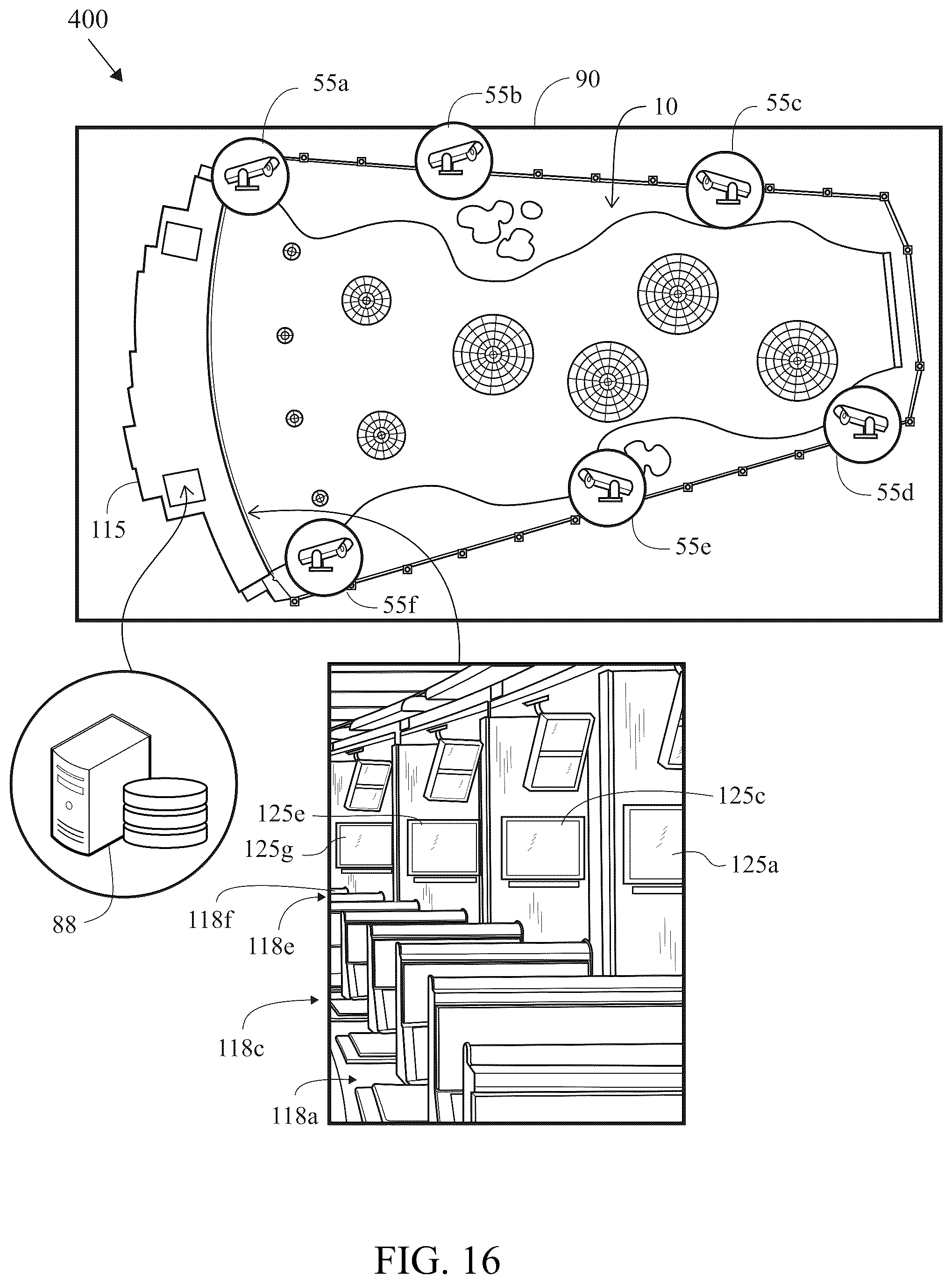 Patent US12403366 Figure 15 – Reactive game play