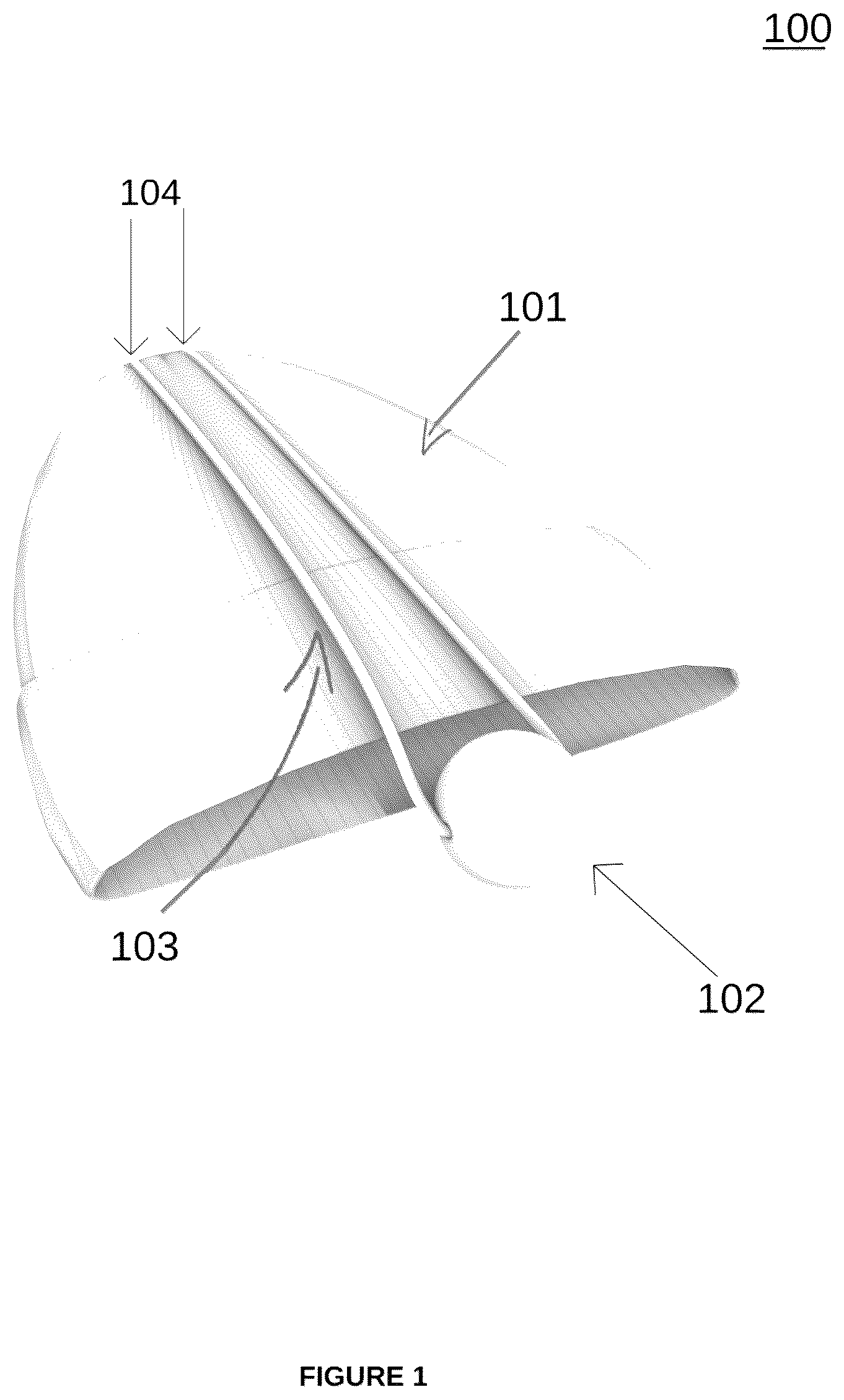 Patent US12403374 — Kettlebell swing hat — Figure 1
