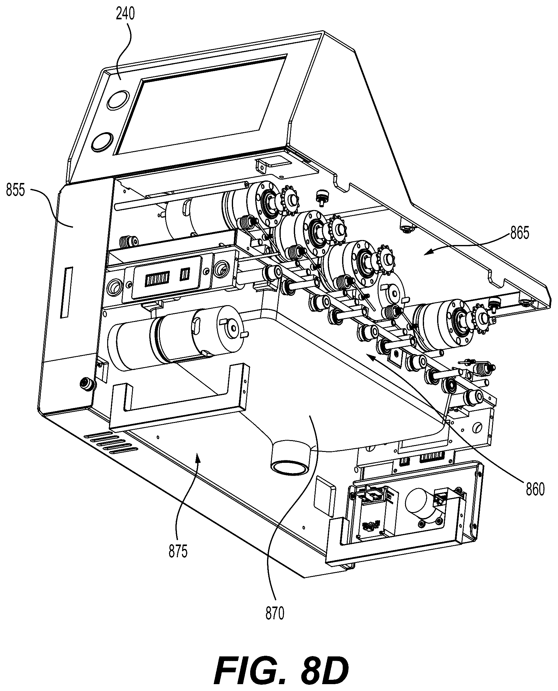 Patent US12403387 Figure 11 – Methods of operating an adjustment mechanism for a roller scraper