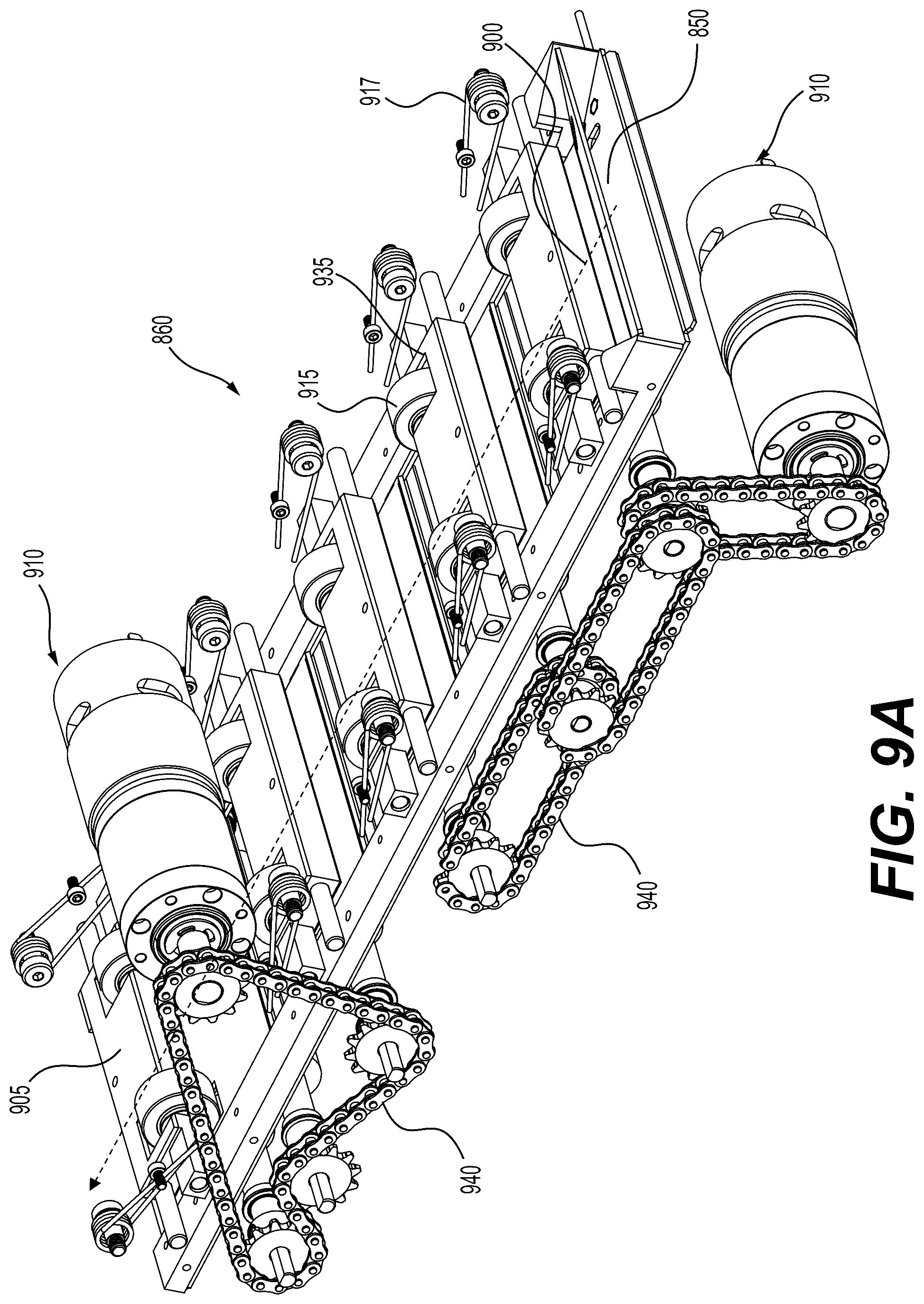 Patent US12403387 Figure 13 – Methods of operating an adjustment mechanism for a roller scraper