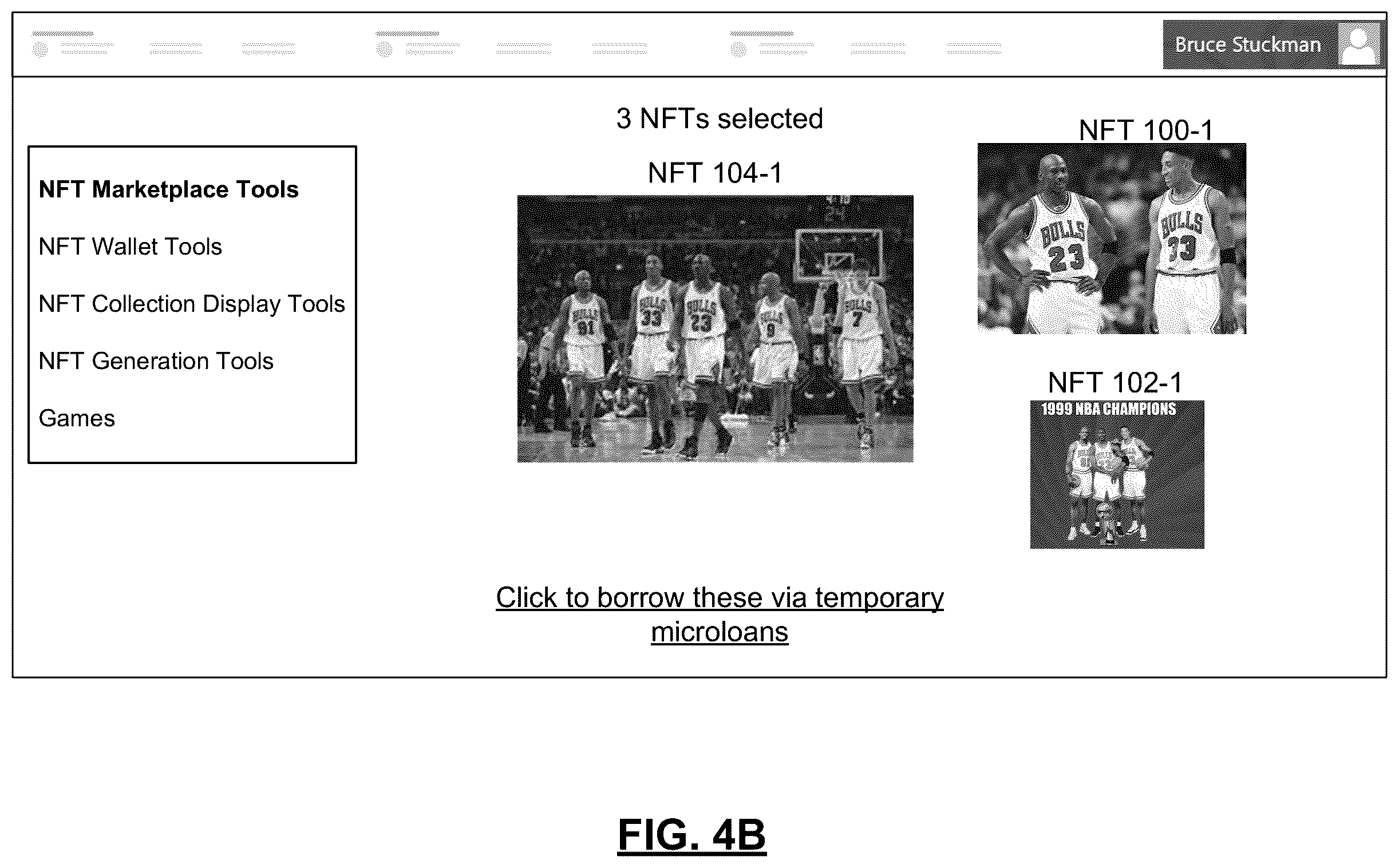 Patent US12403401 Figure 14 – Game platform for updating game NFTs based on authenticated game play