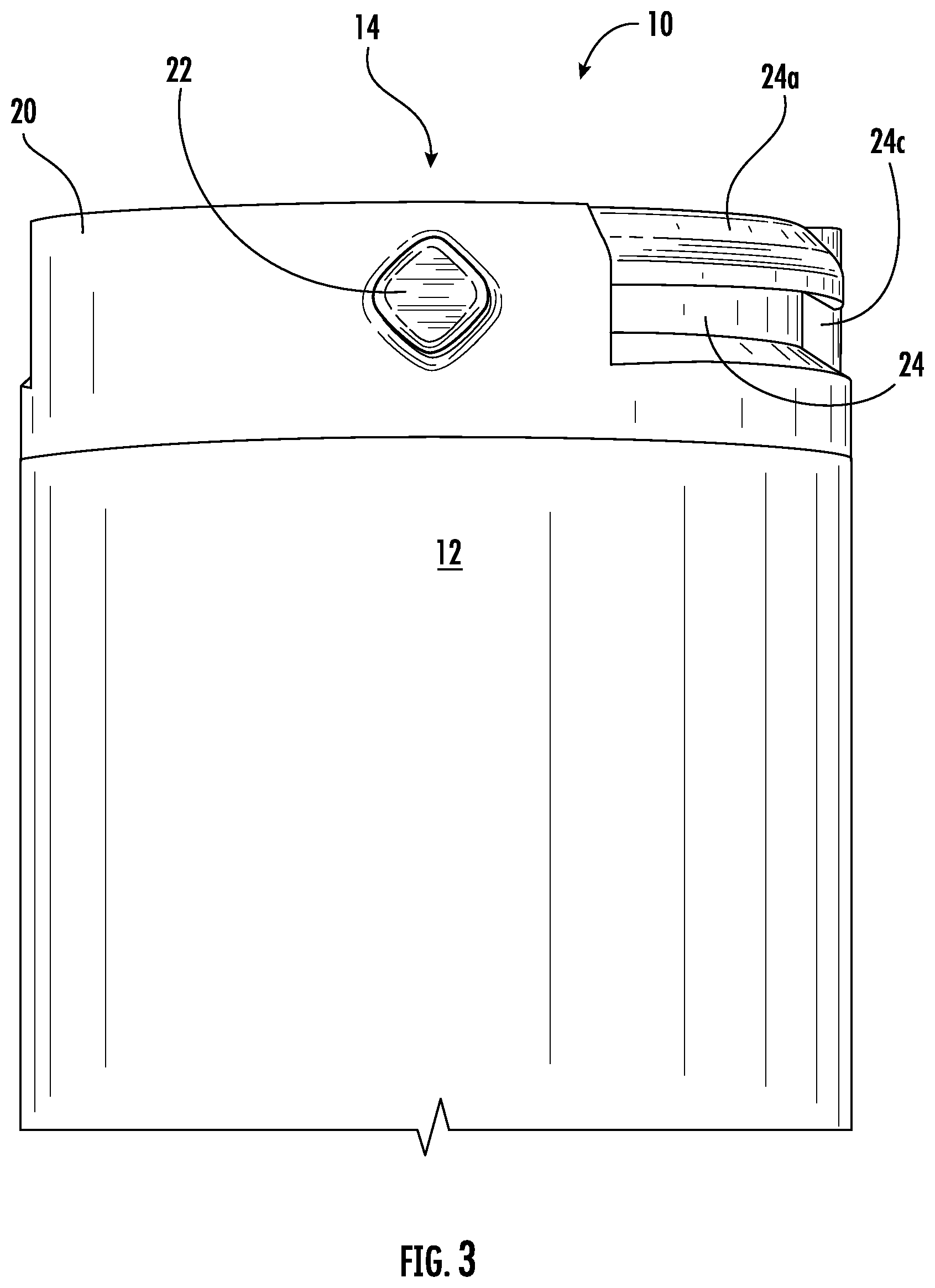 Patent US12403416 Figure 3 – Mechanical interlock system for a filter