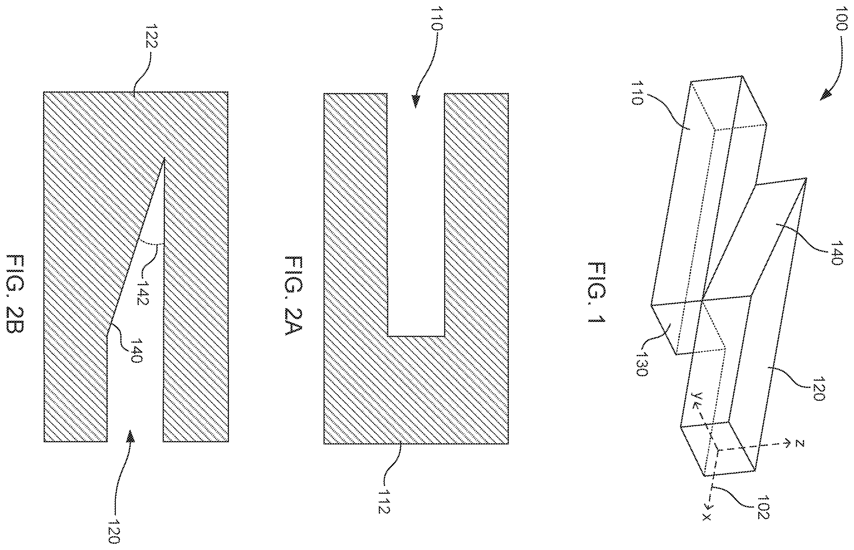 Patent US12403471 — Microfluidic structures with angled exterior wall segments — Figure 1