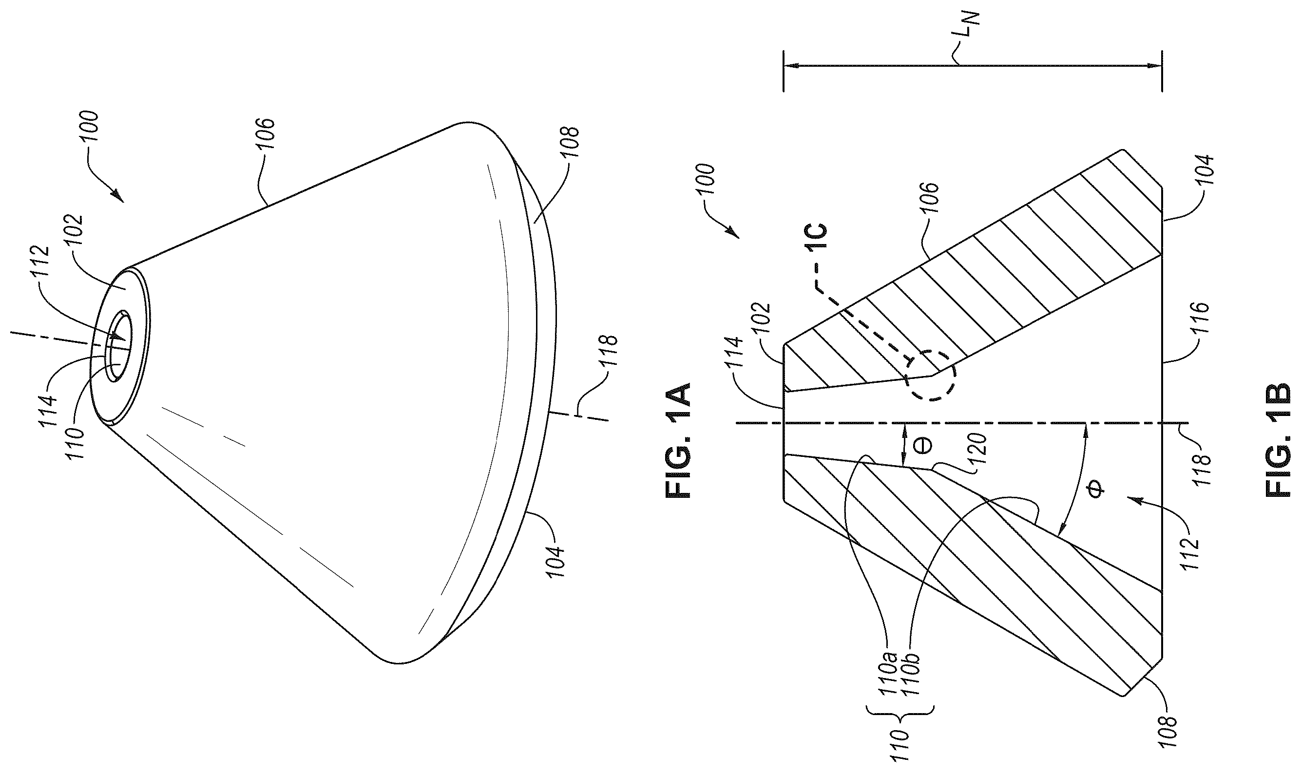 Patent US12403486 Figure 1 – Nozzles, nozzle assemblies, and related methods