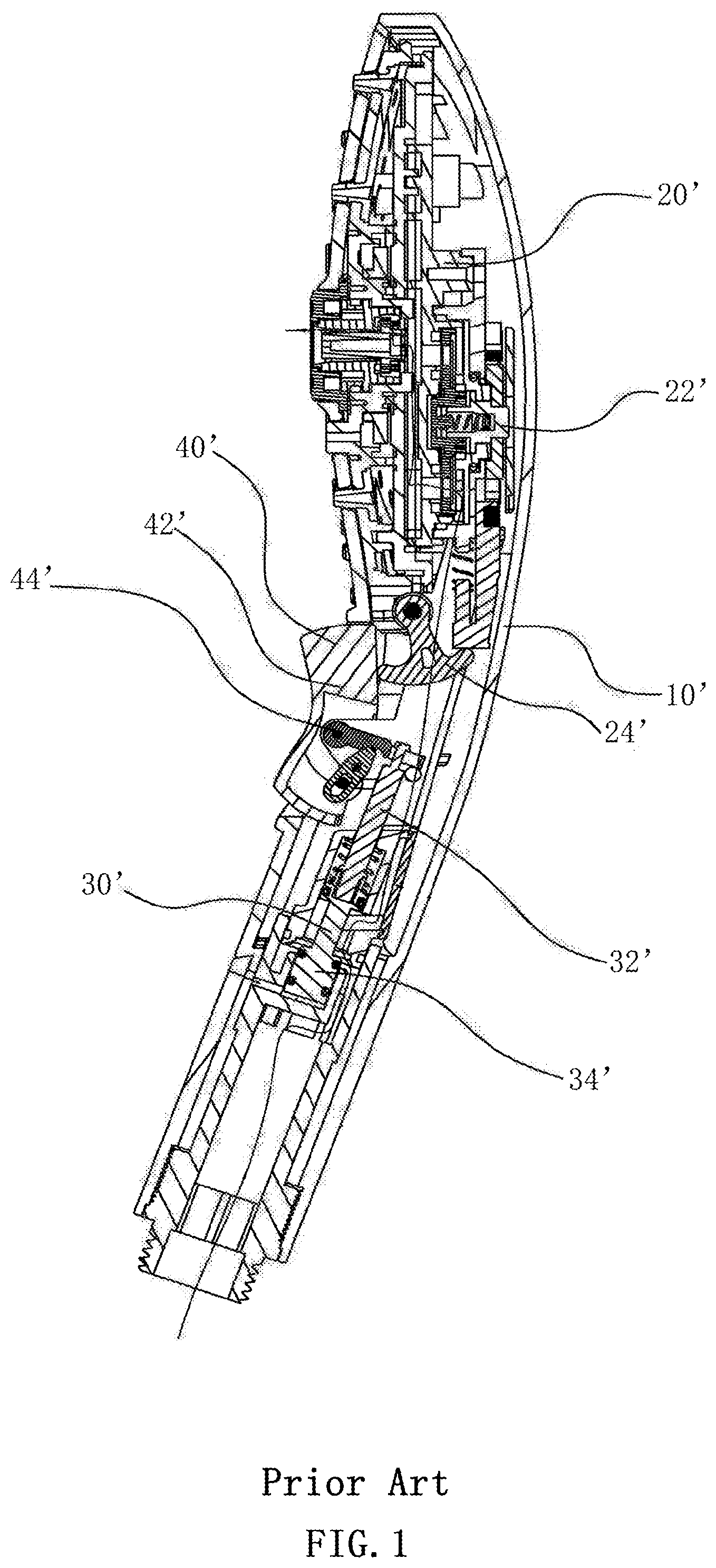 Patent US12403487 — Multifunctional handheld shower — Figure 1