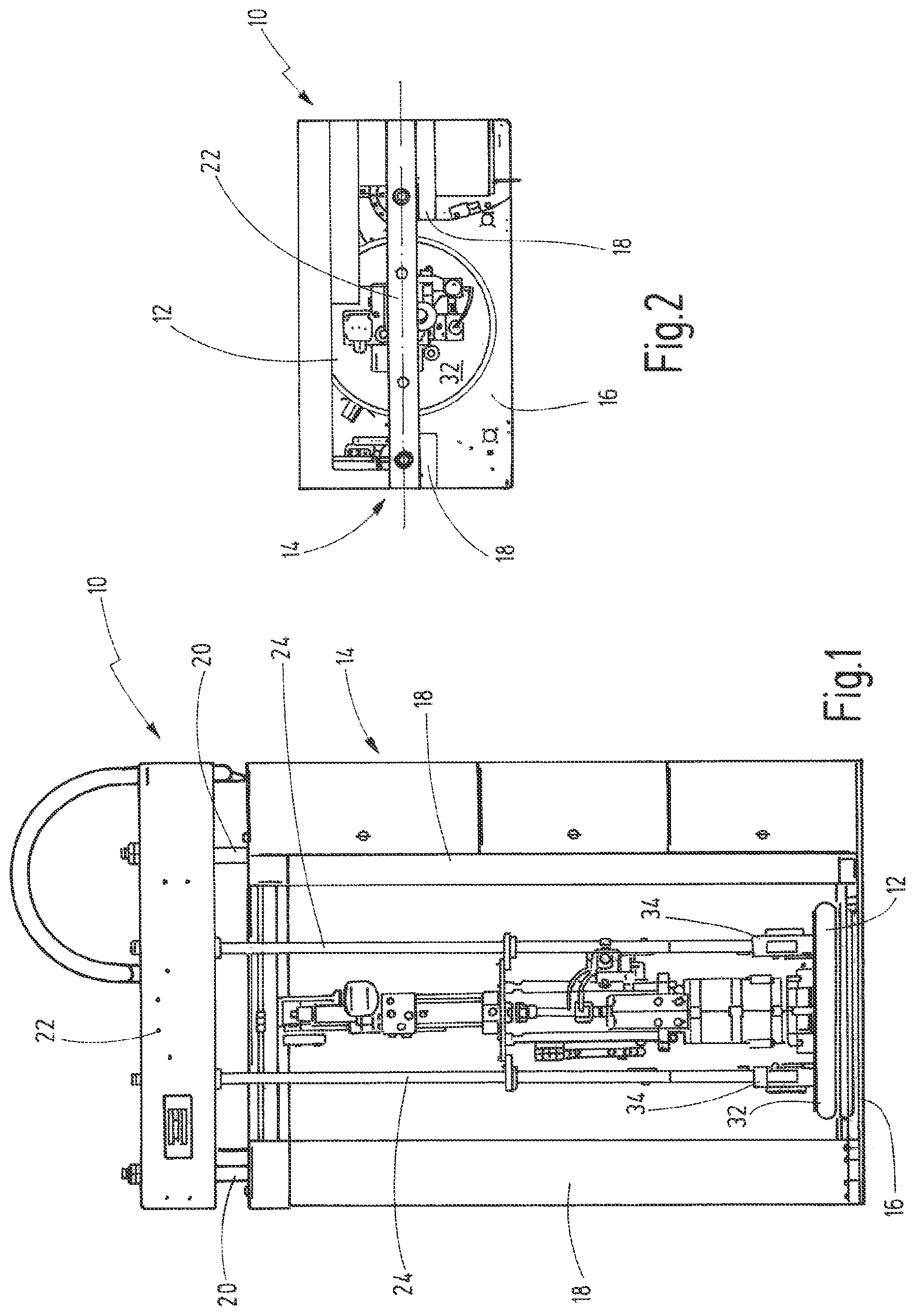 Patent US12403499 — Apparatus for conveying viscous material — Figure 1