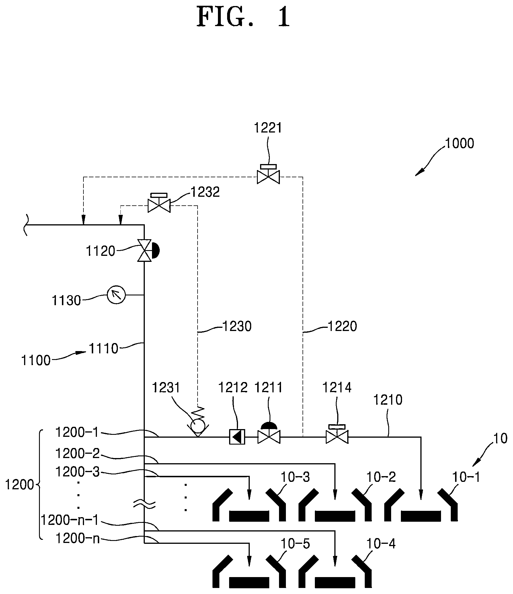 Patent US12403508 Figure 1 – Liquid chemical supply module and substrate processing apparatus including the same