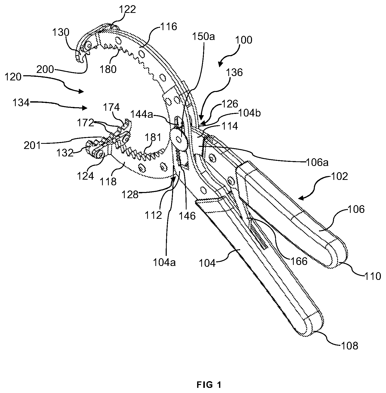 Patent US12403572 — Oil filter removal tool — Figure 1