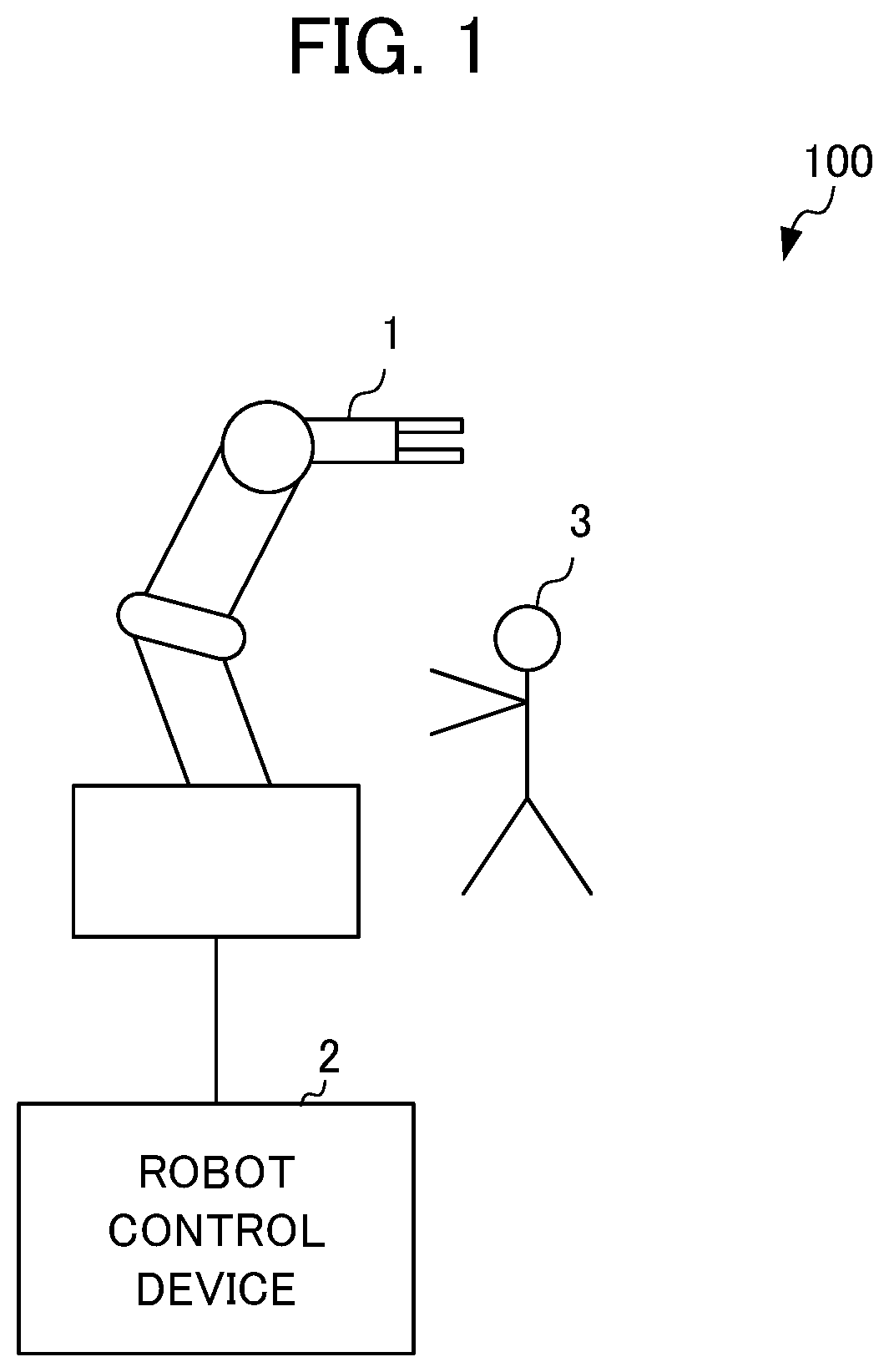 Patent US12403595 Figure 1 – Robot control device