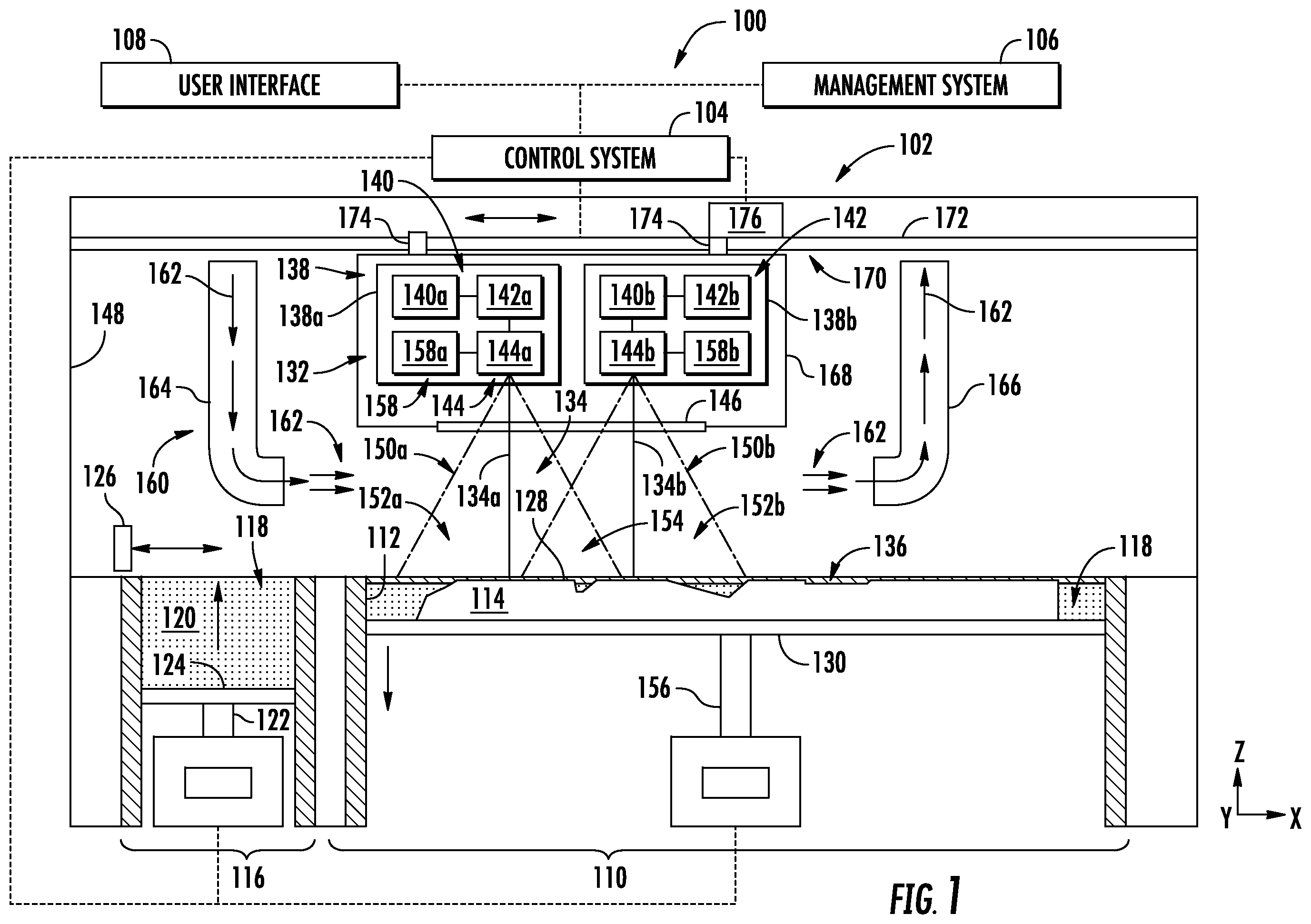 Patent US12403650 — Additive manufacturing methods and systems — Figure 1
