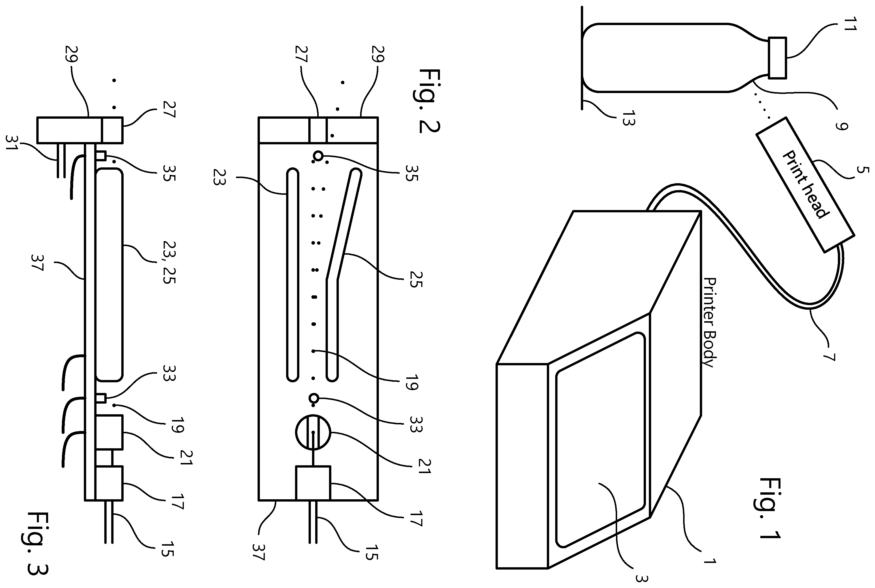 Patent US12403690 — Fault diagnosis in a continuous ink jet printer — Figure 1