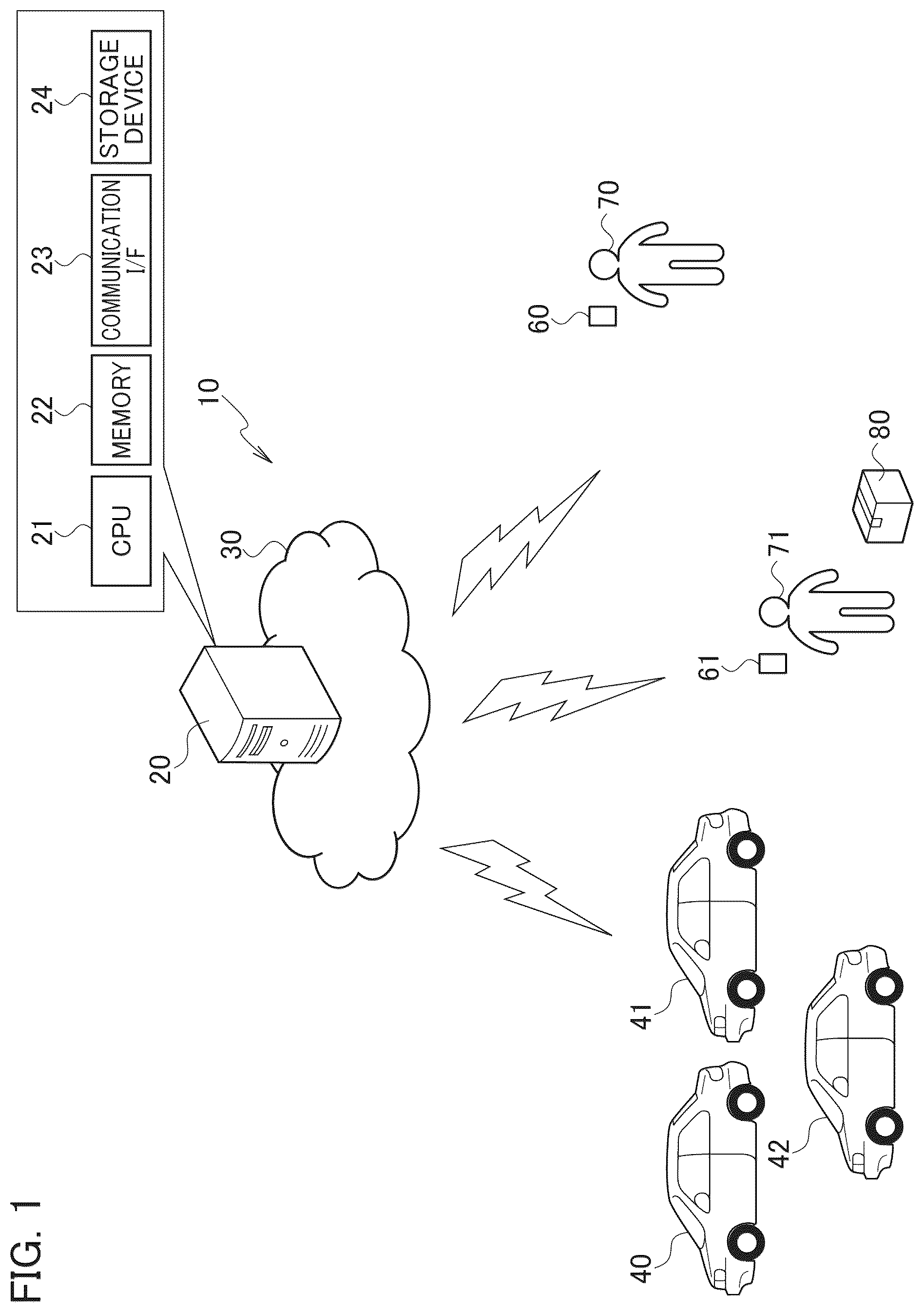 Patent US12403747 — Vehicle control device and vehicle control method — Figure 1