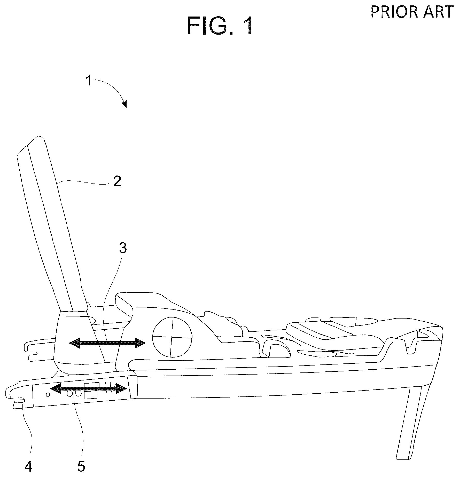 Patent US12403802 — Car seat base with installation guidance and locking anti-rebounding mechanism — Figure 1