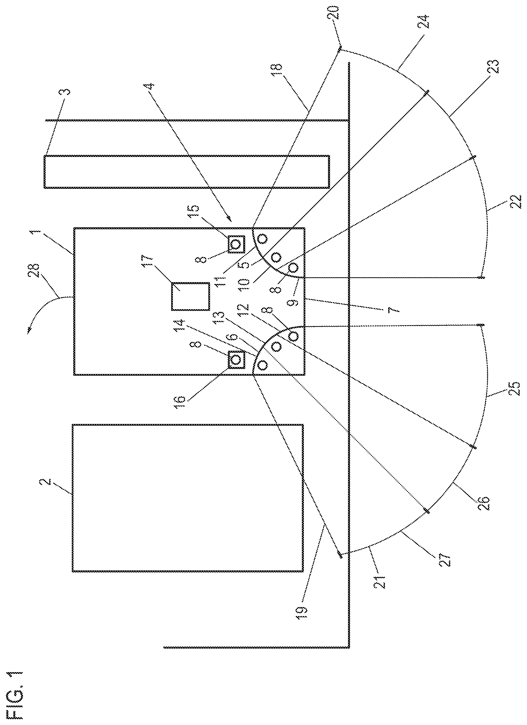 Patent US12403816 Figure 1 – Method for operating a motor vehicle, and motor vehicle