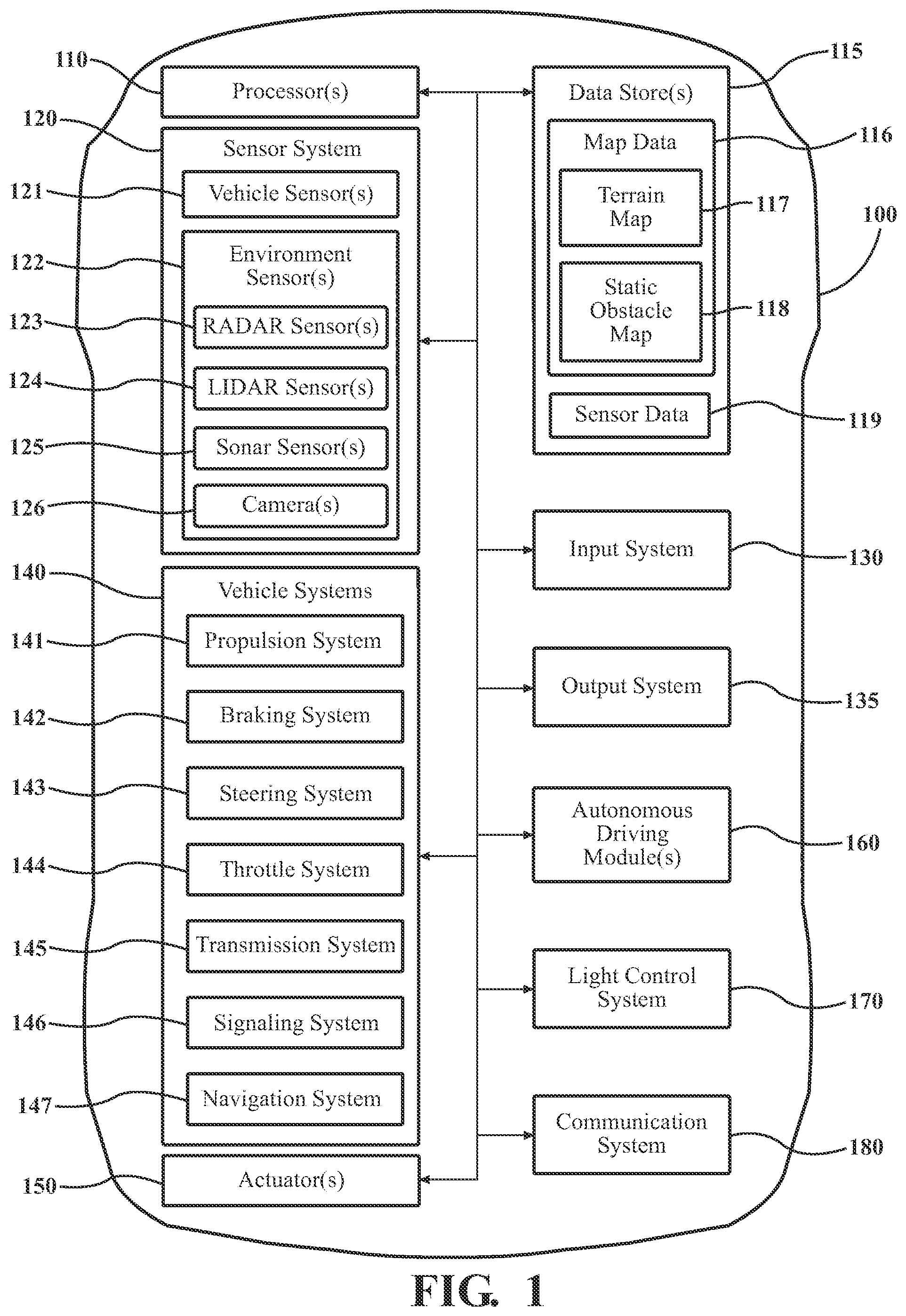Patent US12403823 Figure 1 – Systems and methods for indicating a vehicle virtual connection