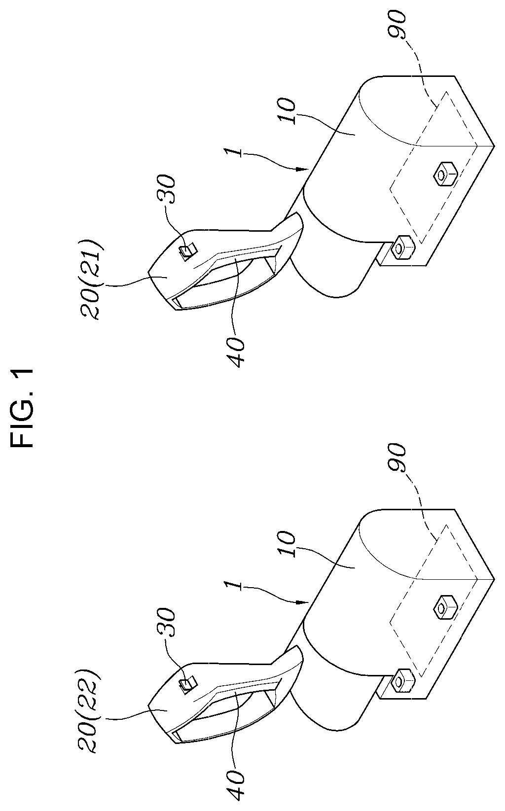 Patent US12403949 — Operation control method of dual integrated control apparatus for autonomous driving vehicle — Figure 1