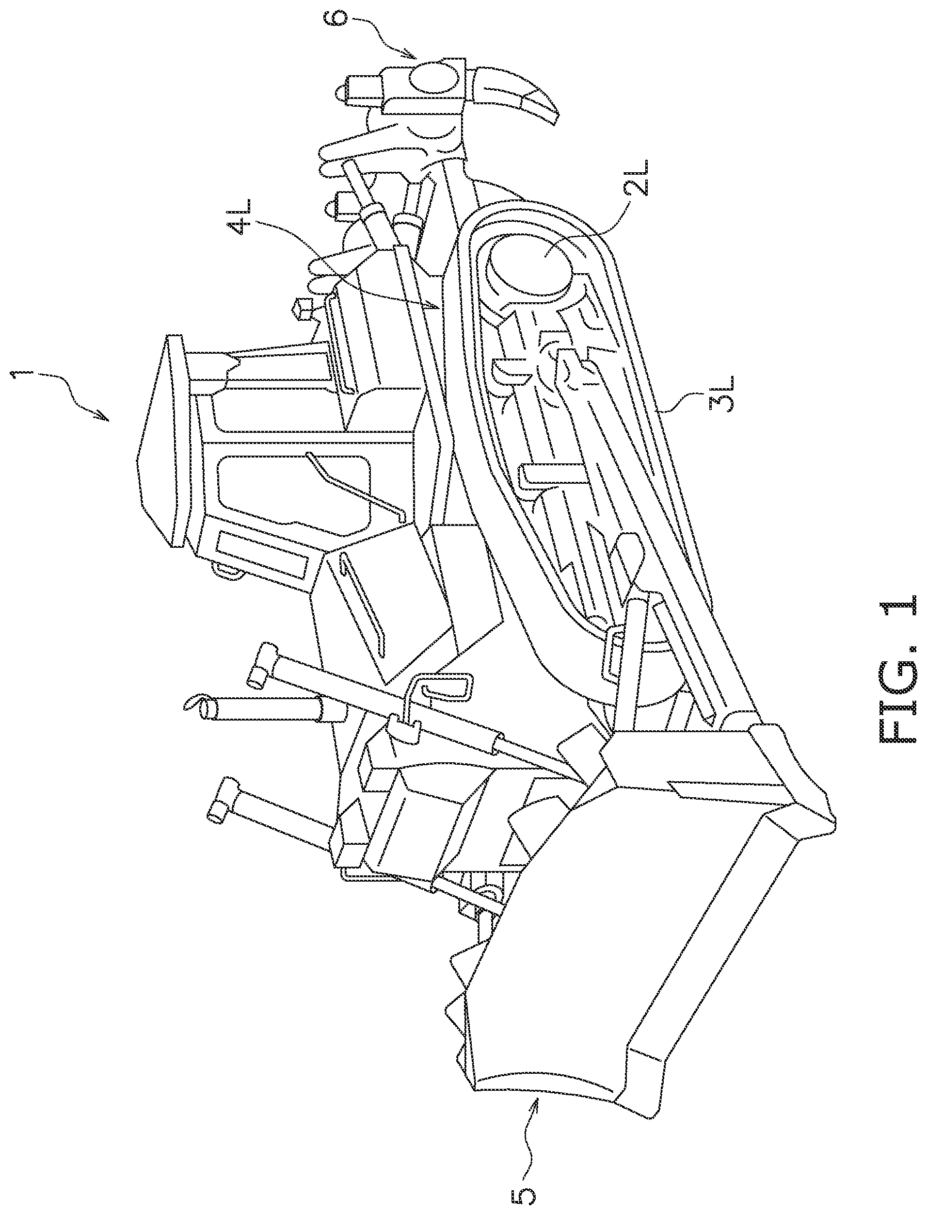 Patent US12403954 — Crawler-type work machine — Figure 1