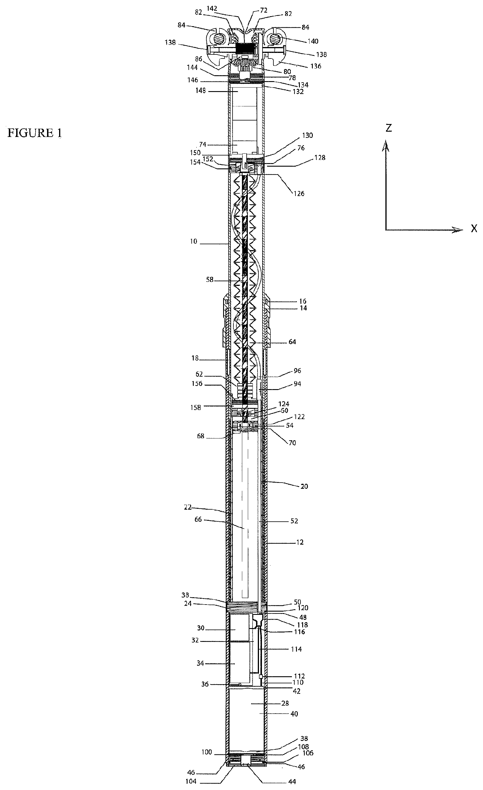Patent US12403970 — Device for adjusting a seat position of a bicycle seat — Figure 1
