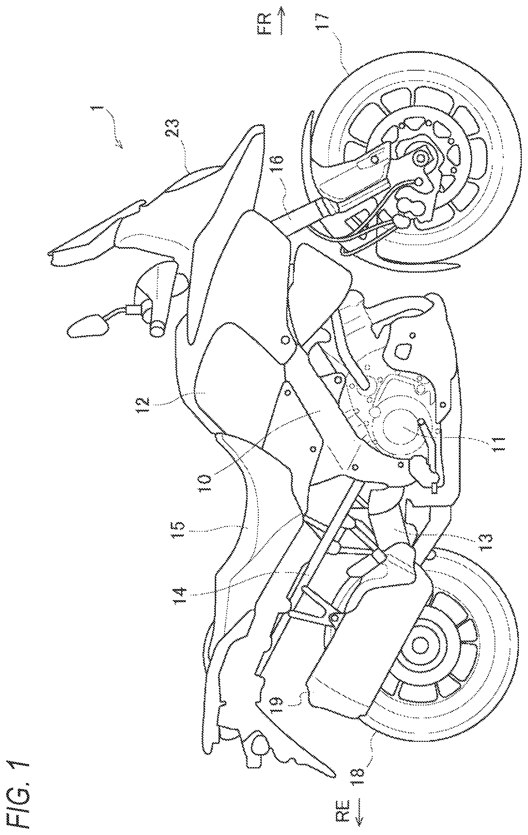 Patent US12403973 Figure 1 – Holding structure for optional component
