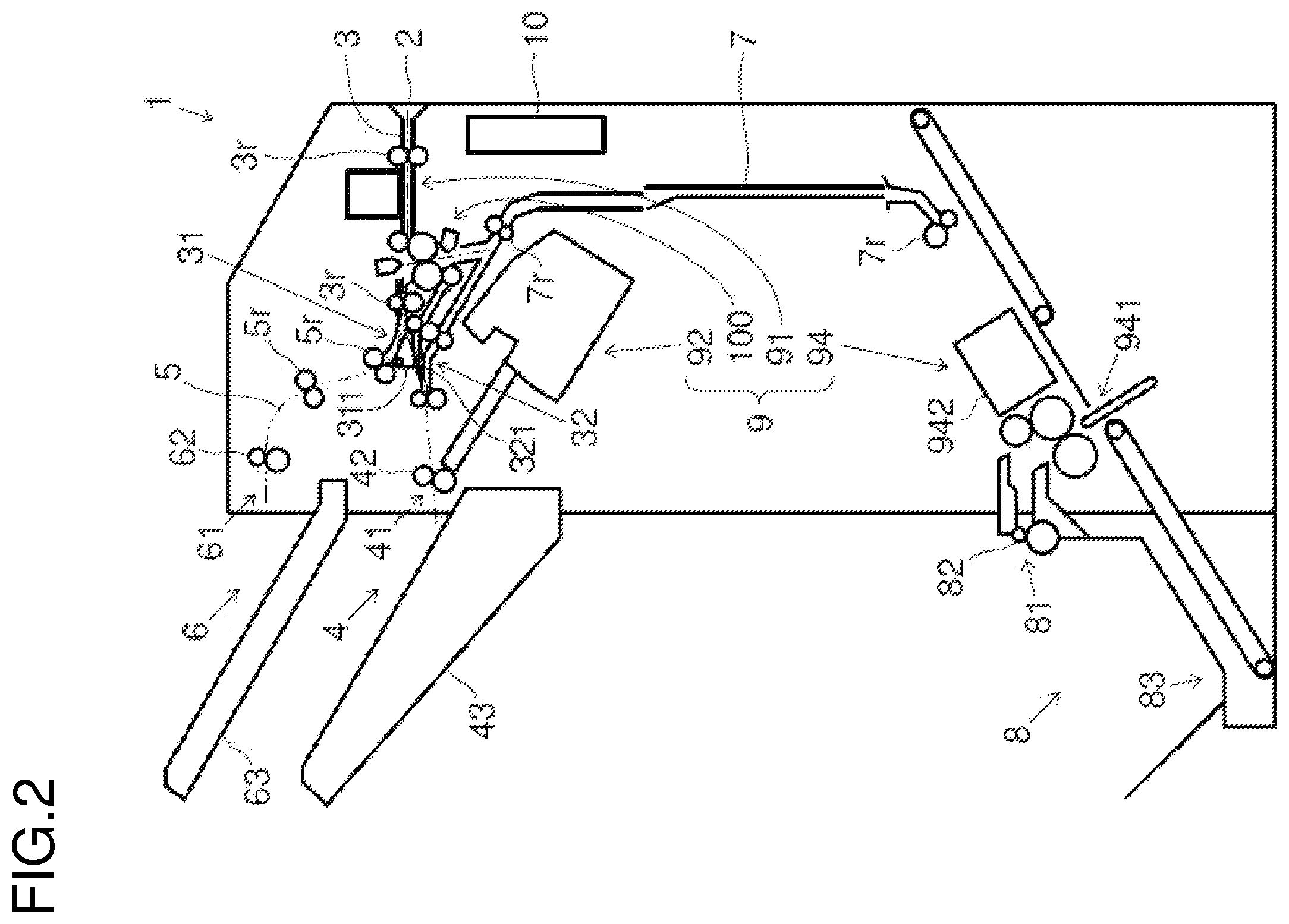 Patent US12410030 Figure 2 – Sheet post-processing device and image forming system including same