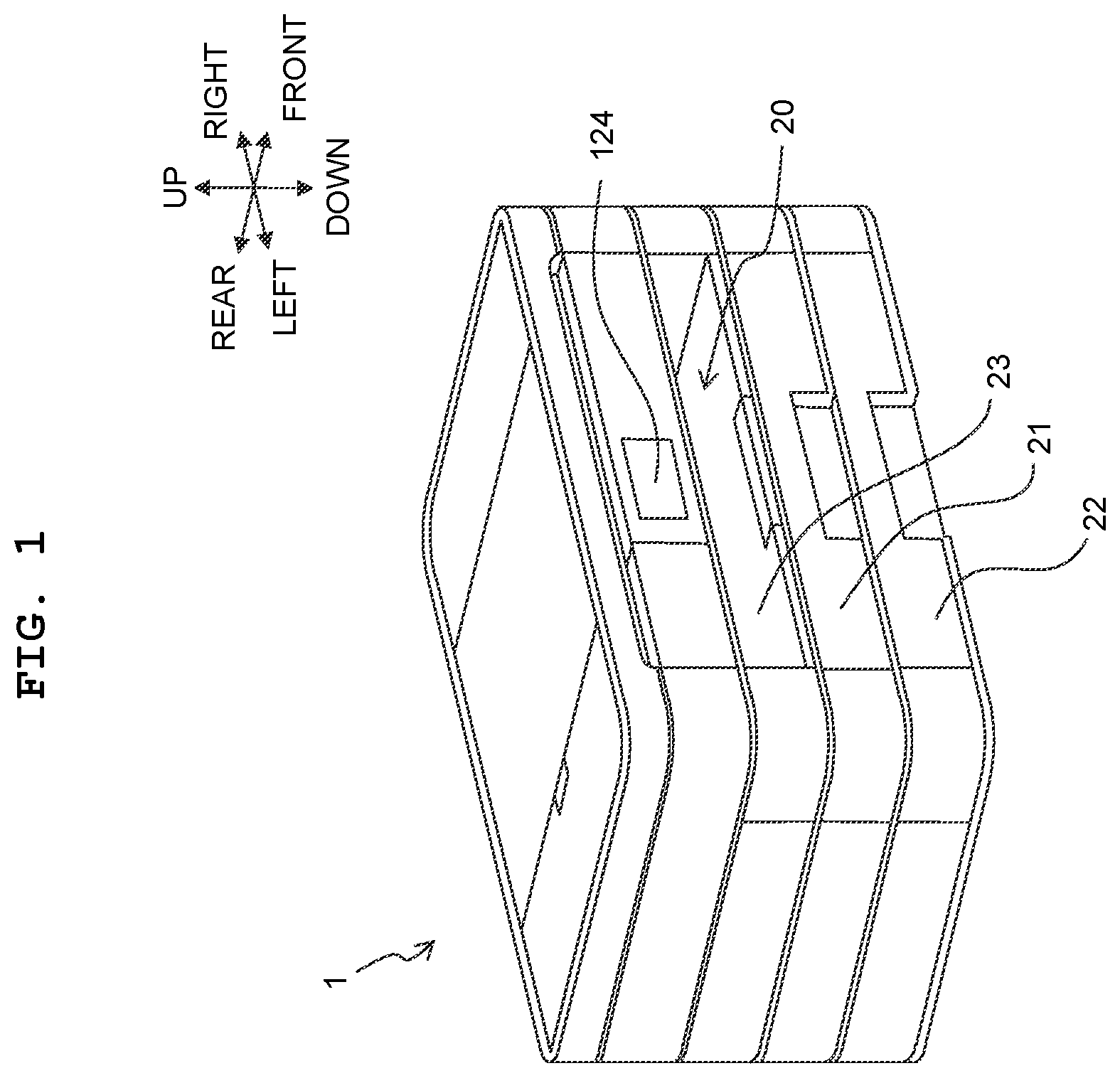 Patent US12410031 — Printing apparatus — Figure 1