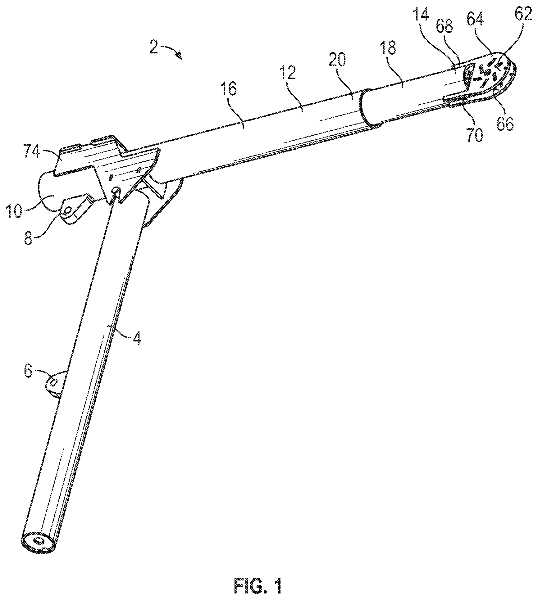 Patent US12410040 — Telescoping crane and related methods — Figure 1