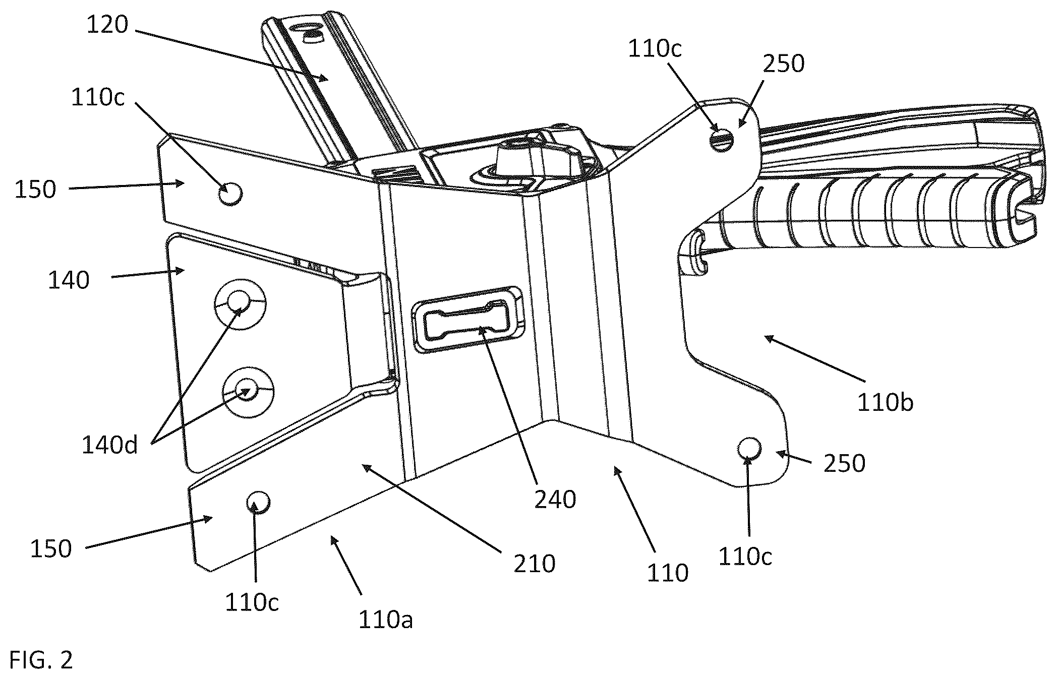 Patent US12410041 Figure 2 – Lifting and lowering tool