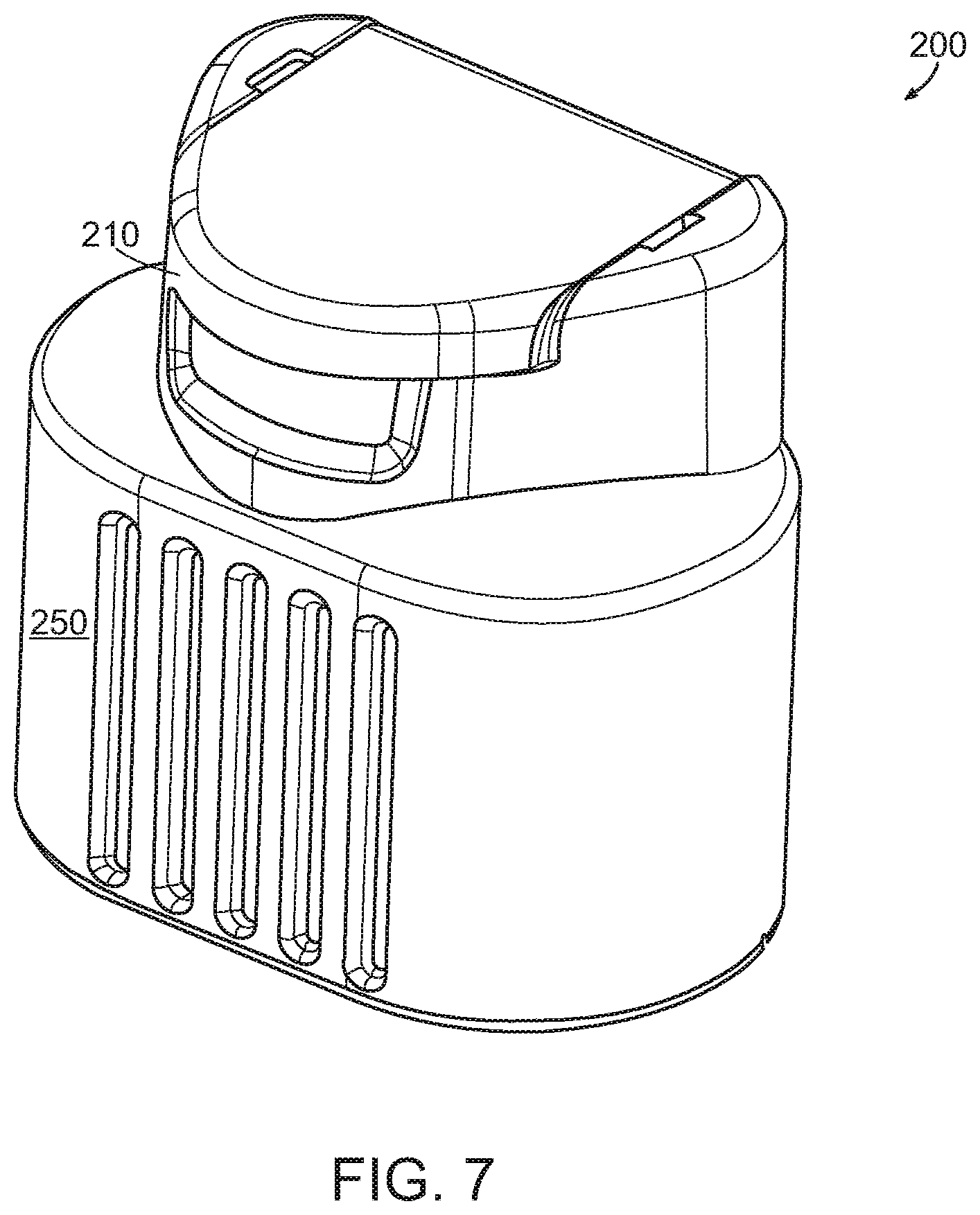 Patent US12410048 Figure 8 – Ingredient container