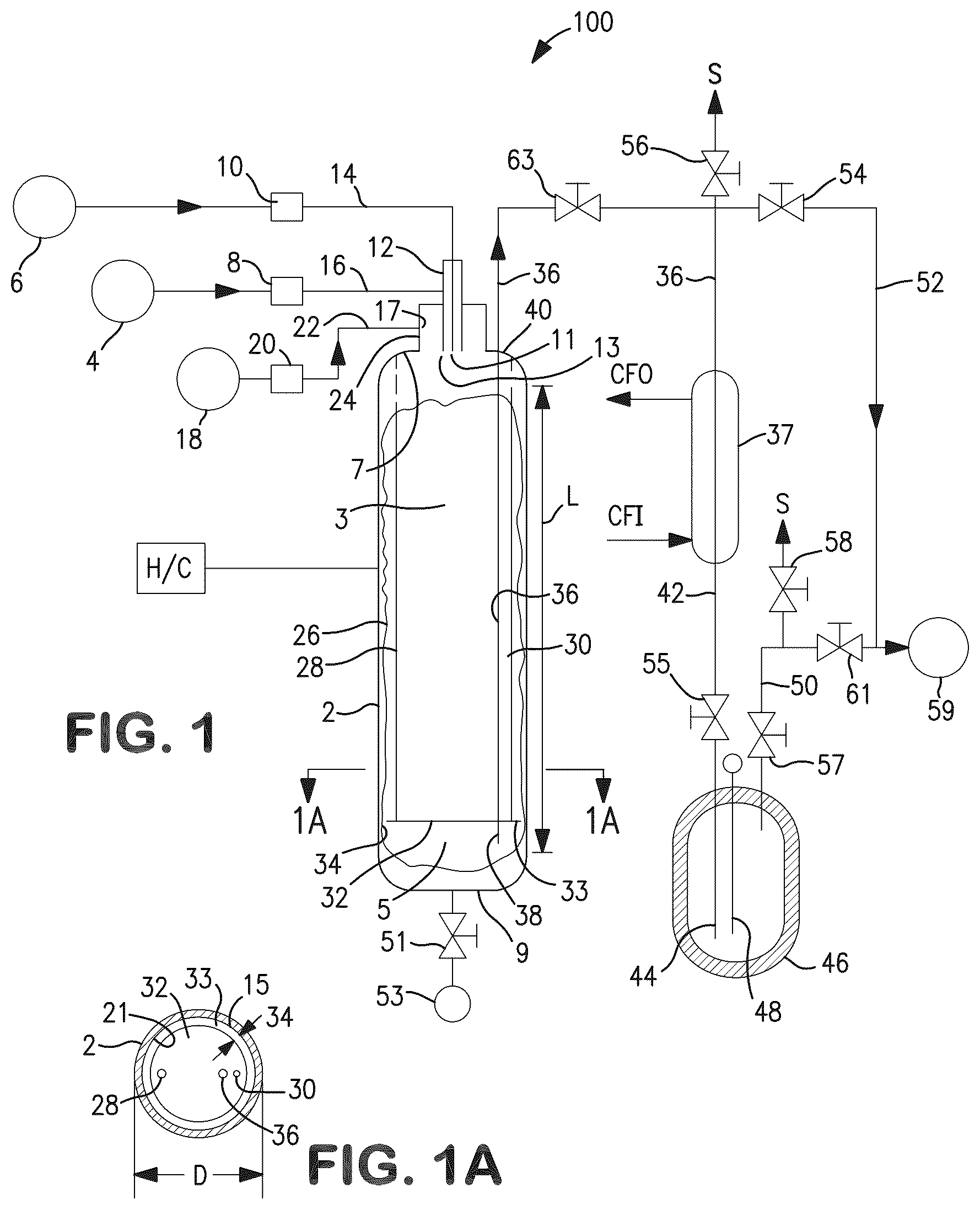 Patent US12410056 — Systems and processes for production of trisilylamine — Figure 1