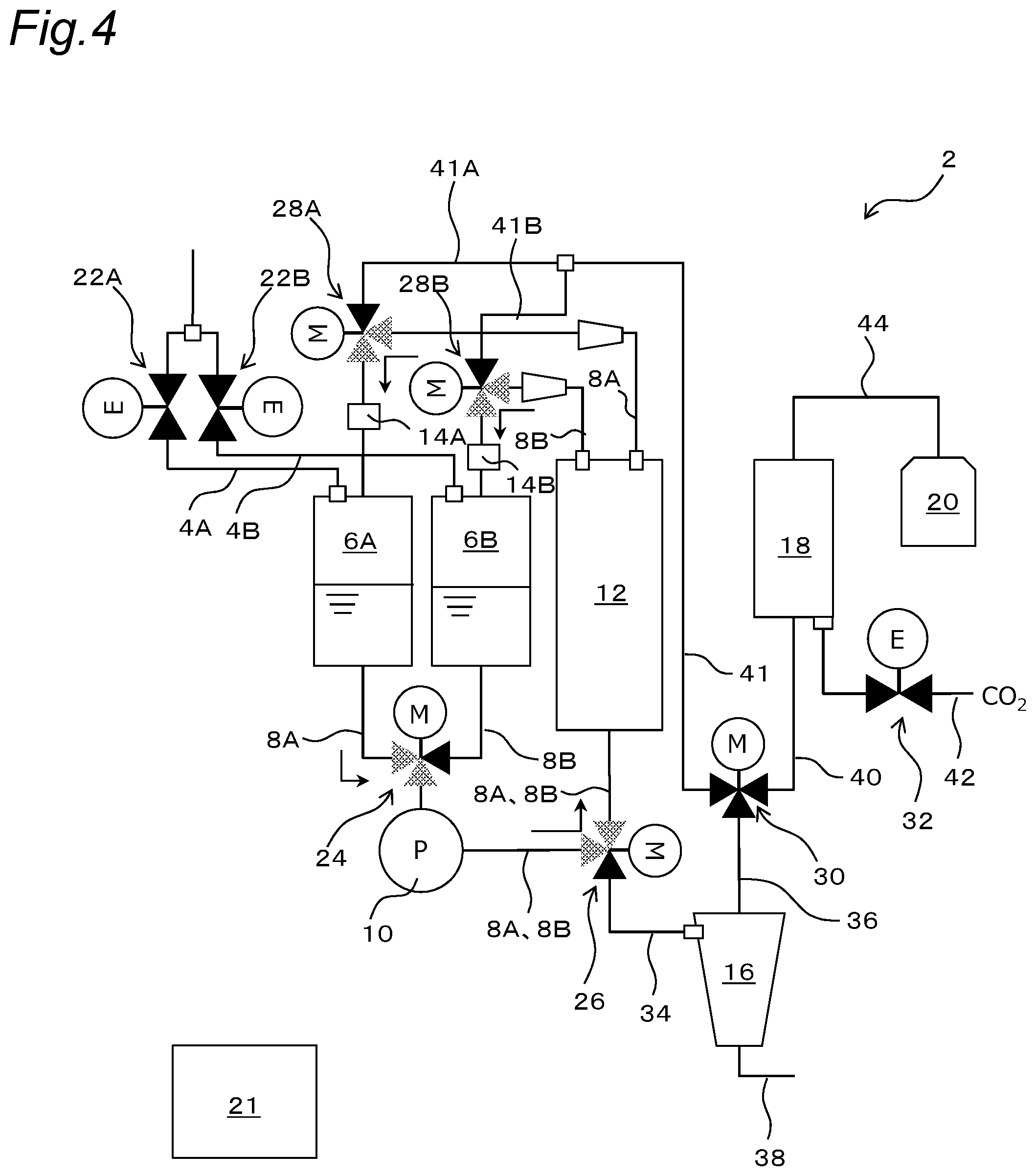 Patent US12410075 Figure 4 – Water softening device